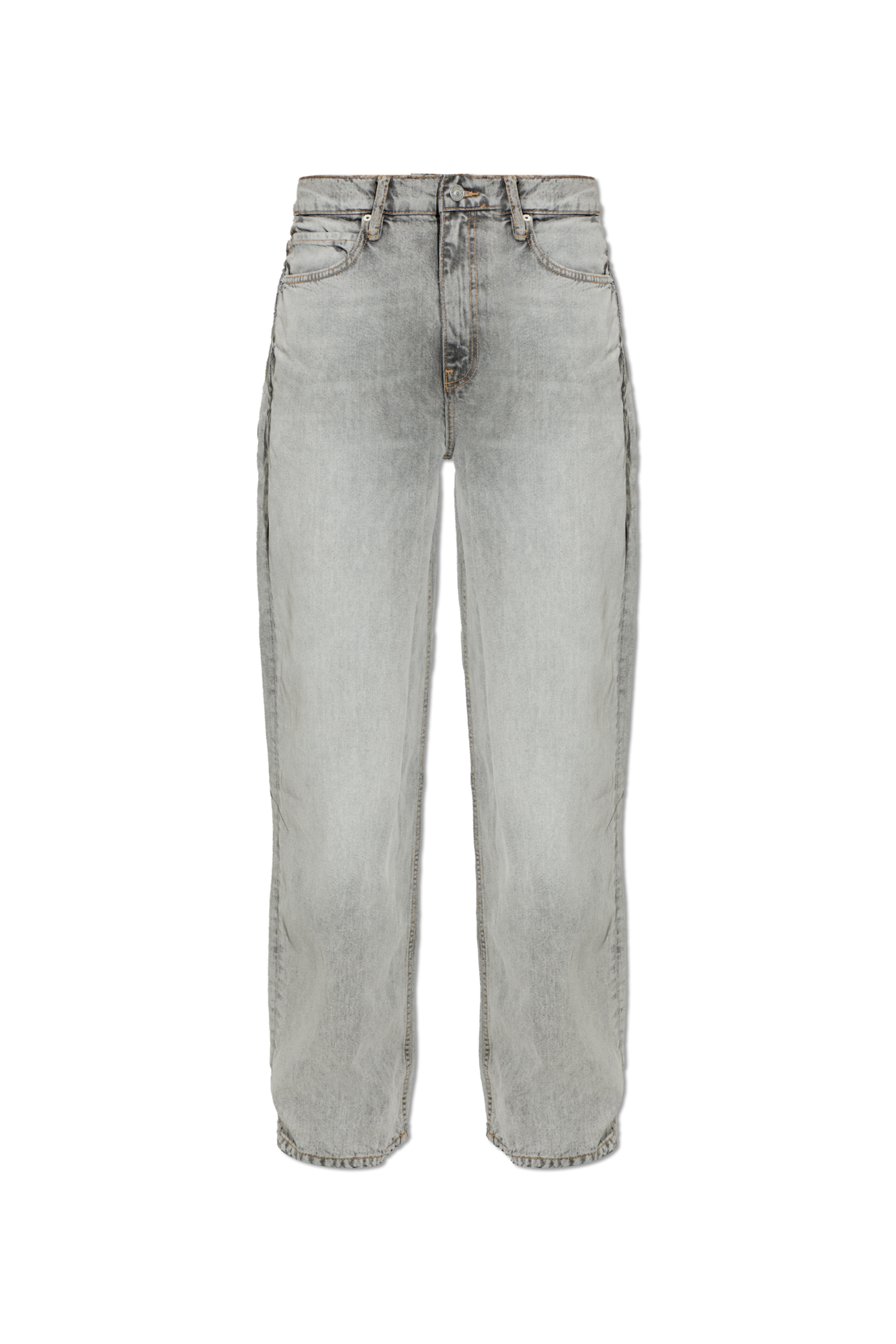 AllSaints Jeansy ‘Lenny’, Mężczyźni, Szary