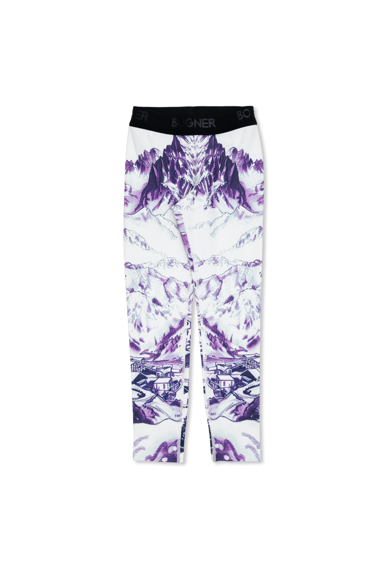 BOGNER Kids Leginsy `Lenya`, Unisex, Fioletowy