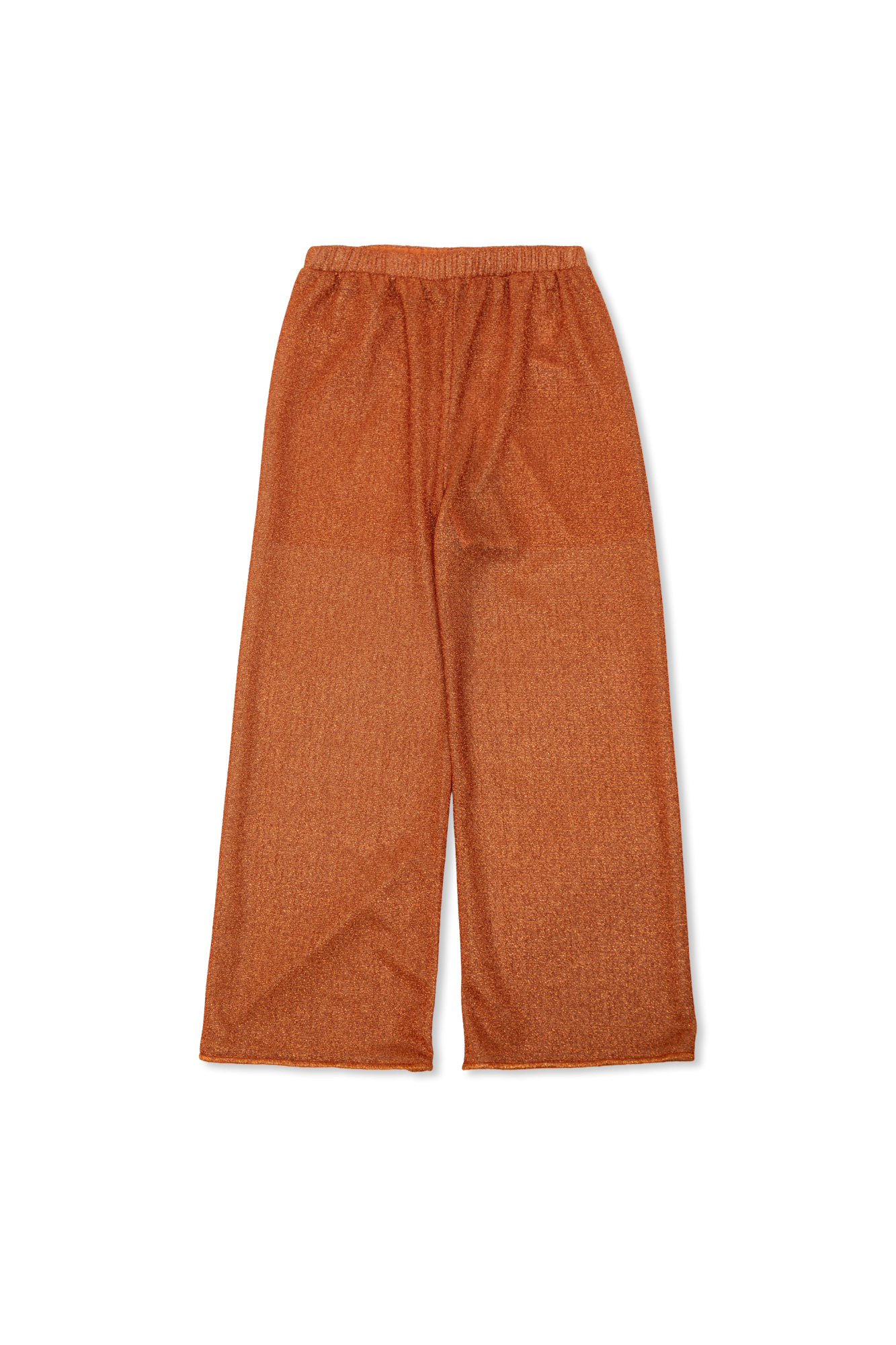 Oseree Kids Spodnie Z Lureksową Nicią, Unisex, Pomarańczowy