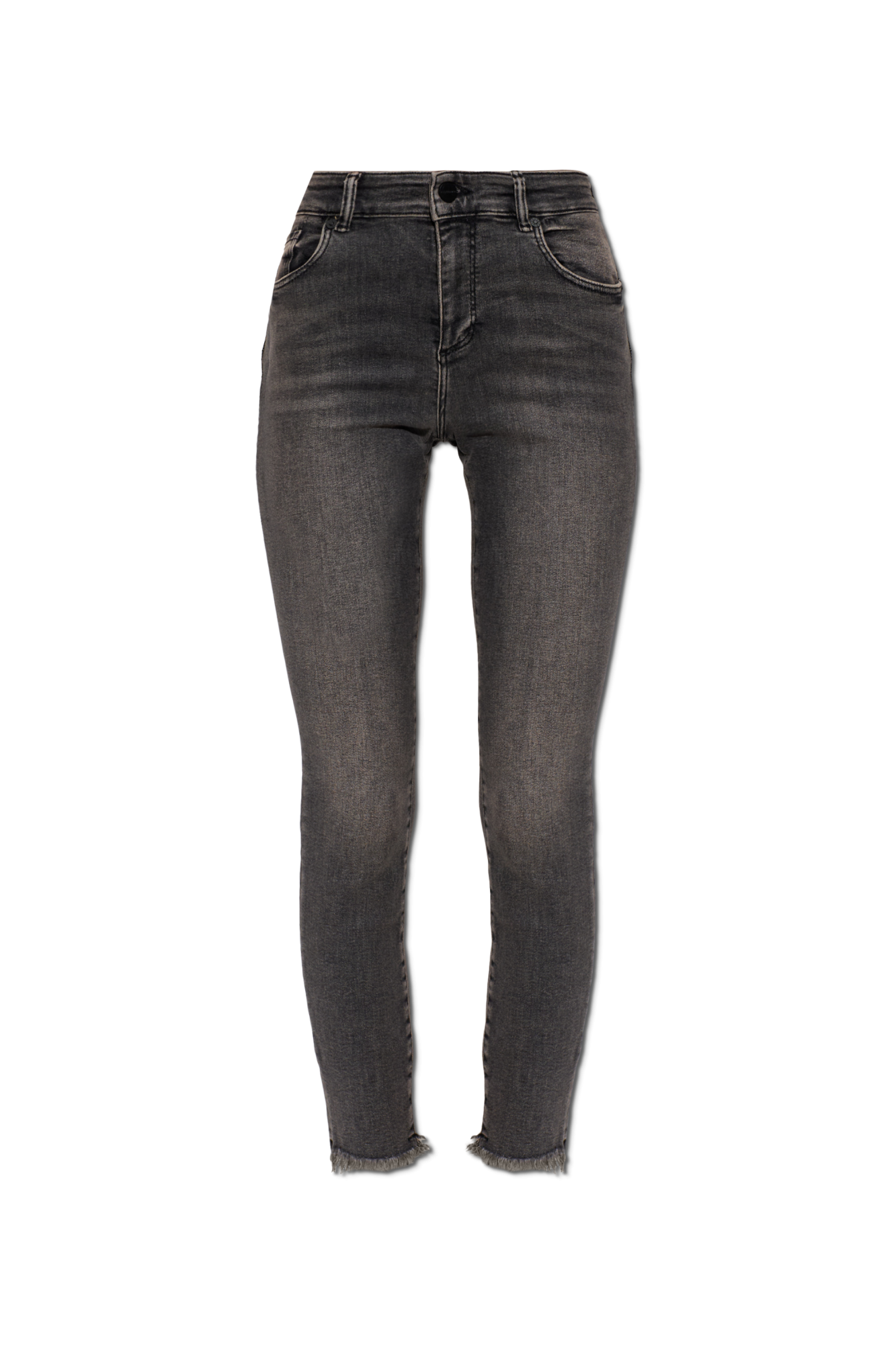 AllSaints Jeansy `Miller`, Kobiety, Czarny