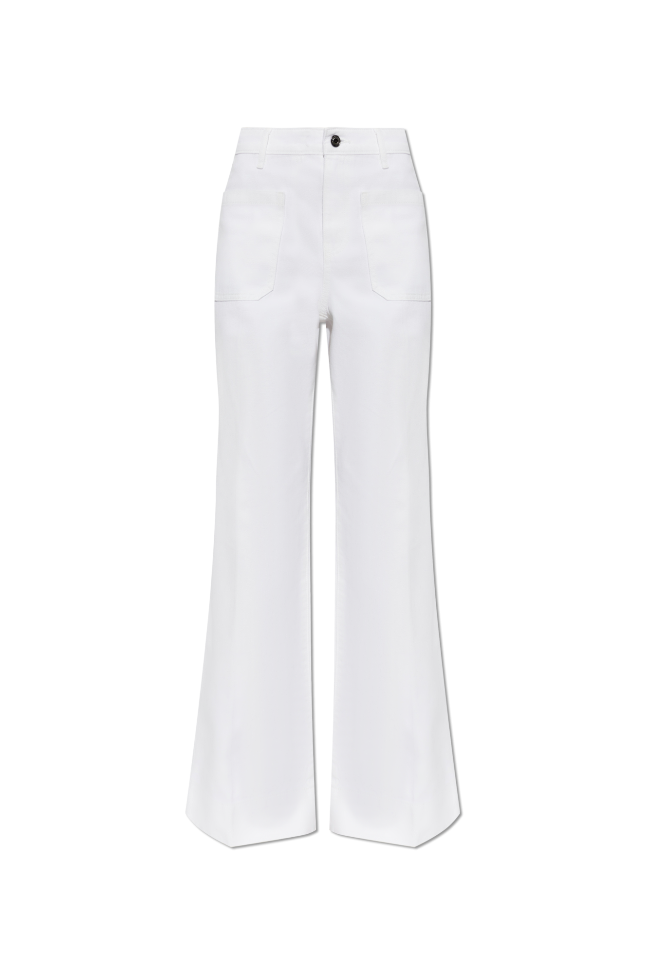 Michael Michael Kors Jeansy Z Szerokimi Nogawkami, Kobiety, Biały