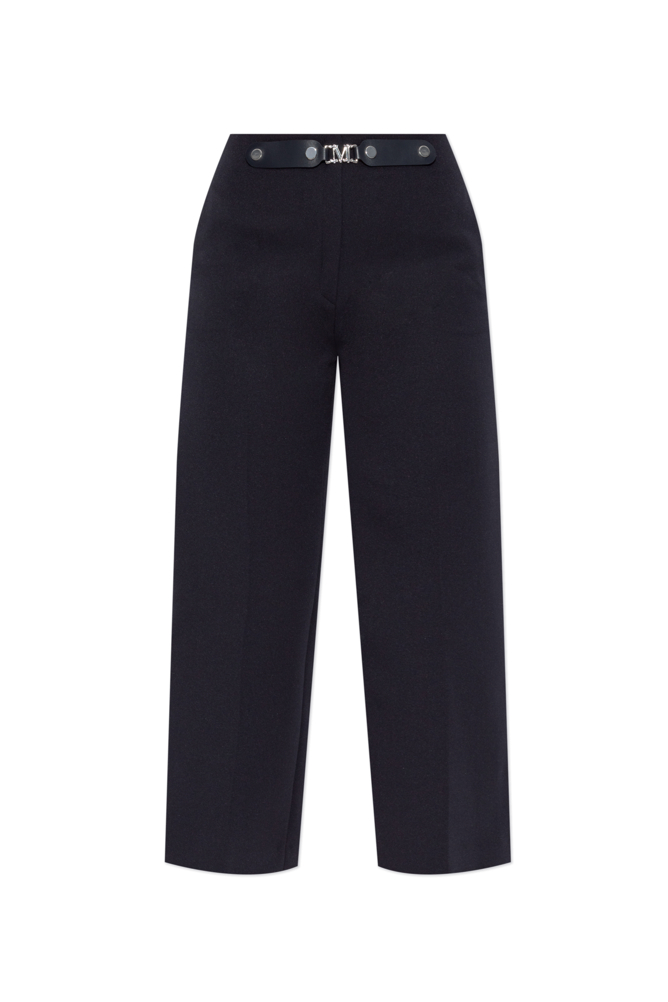 Max Mara Spodnie W Kant ‘Novella’, Kobiety, Granatowy