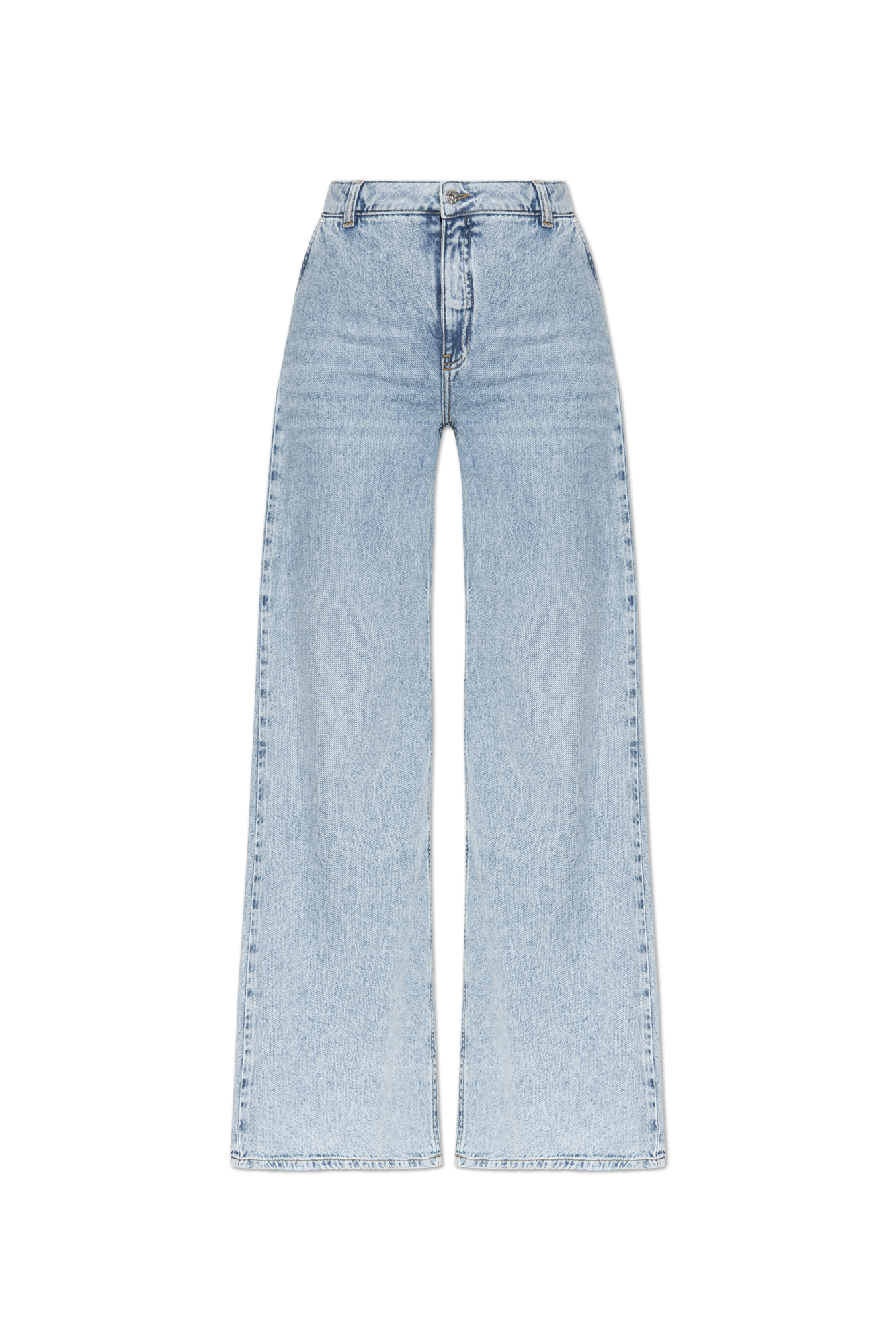 Blumarine Jeansy Z Rozszerzanymi Nogawkami, Kobiety, Niebieski
