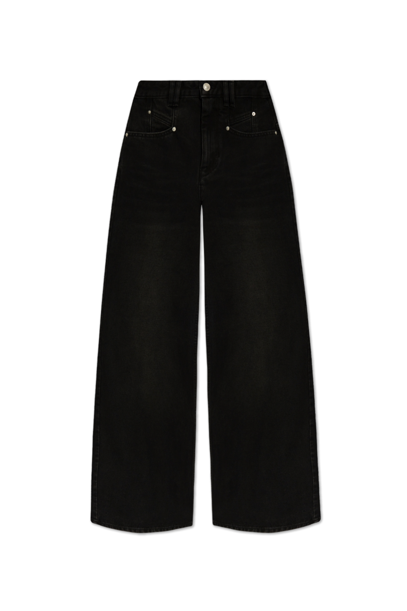 Isabel Marant Jeansy `Lemony`, Kobiety, Czarny