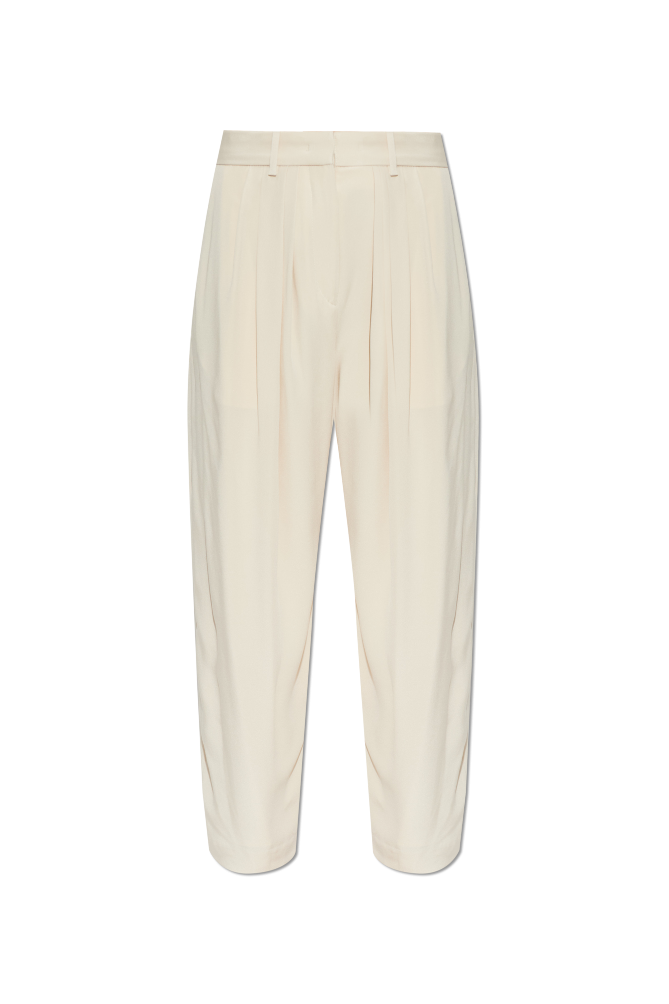 Isabel Marant Spodnie `Janice`, Kobiety, Kremowy