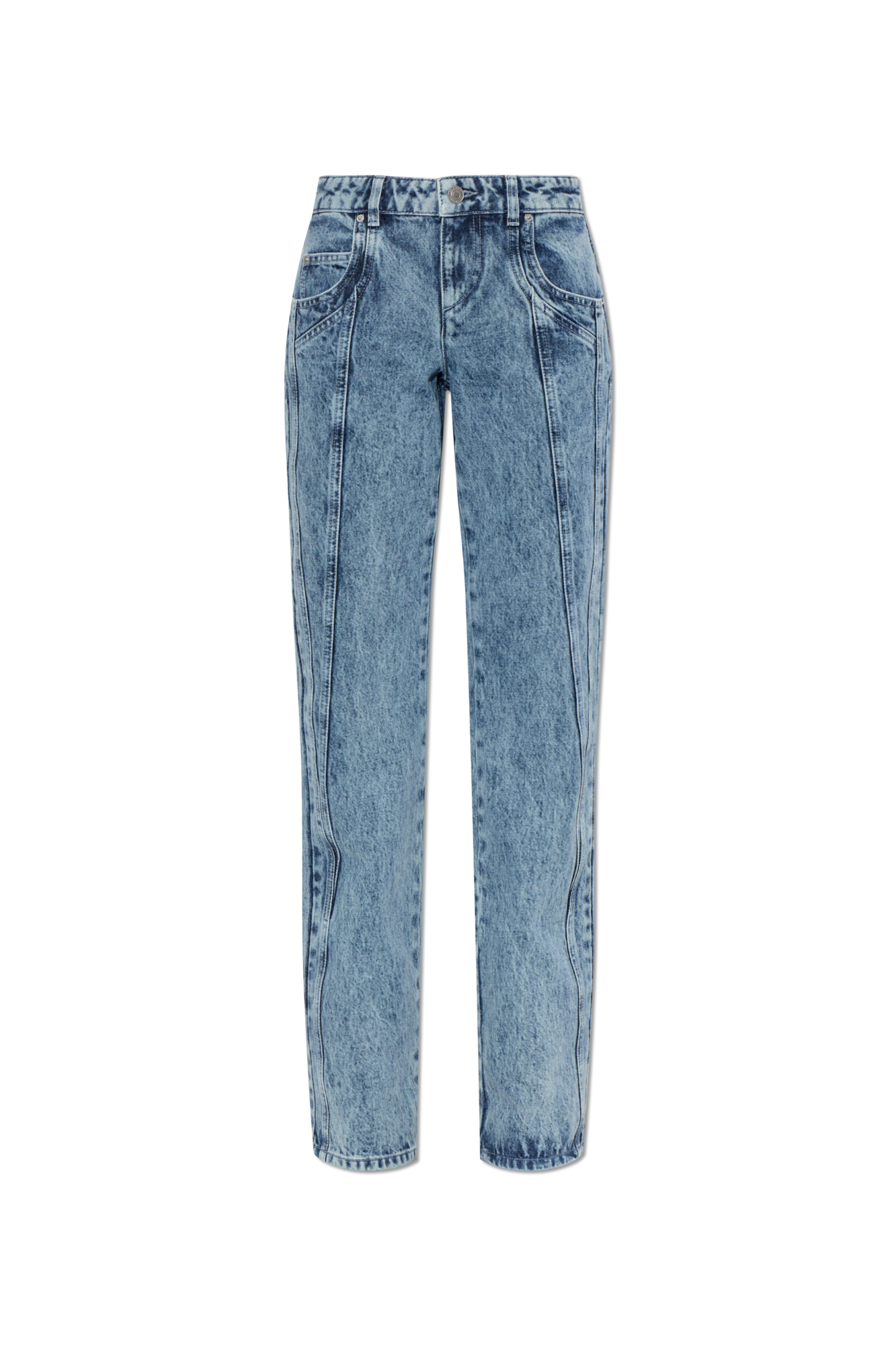 Marant Etoile Jeansy ‘Jaylis’, Kobiety, Niebieski