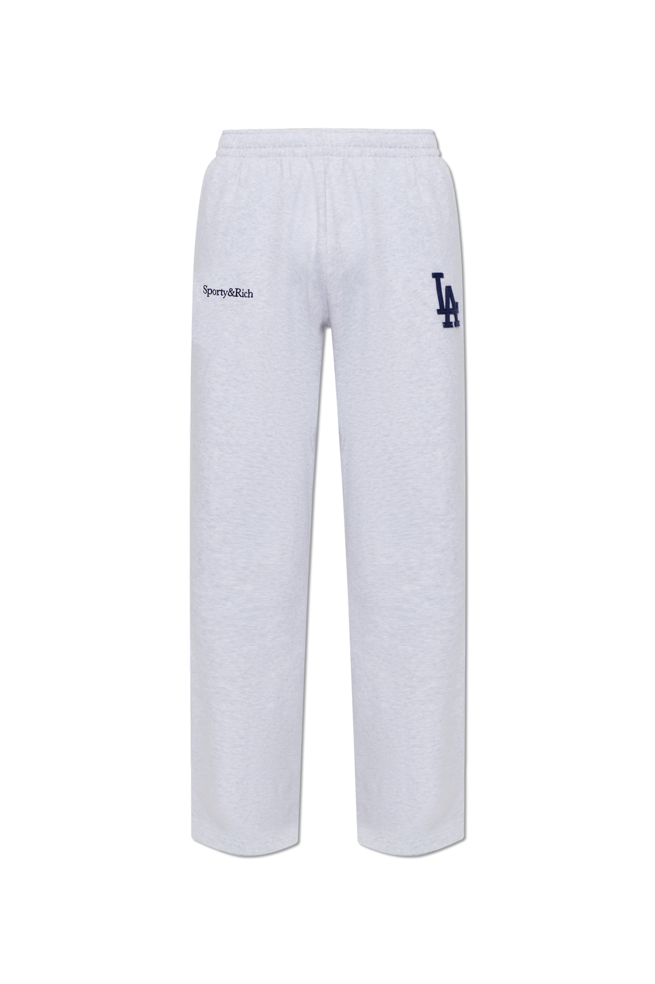 Sporty & Rich Spodnie Dresowe Z Kolekcji ‘S&R X LA Dodgers’, Unisex, Szary