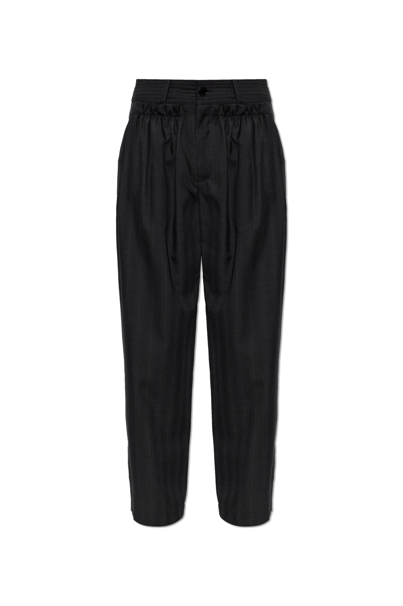 Isabel Marant Spodnie `Mayera`, Kobiety, Czarny