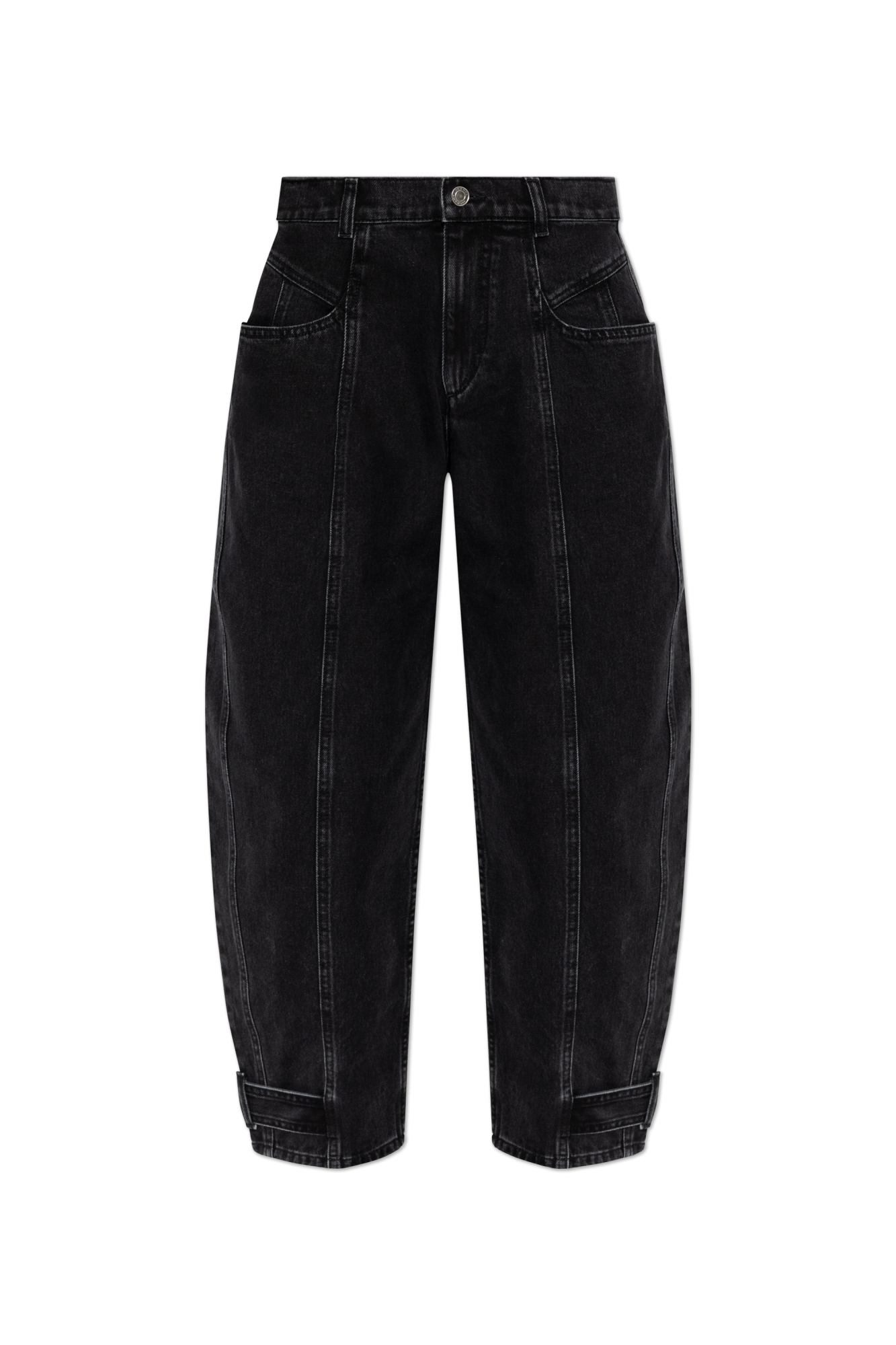 Isabel Marant Jeansy `Leja`, Kobiety, Czarny