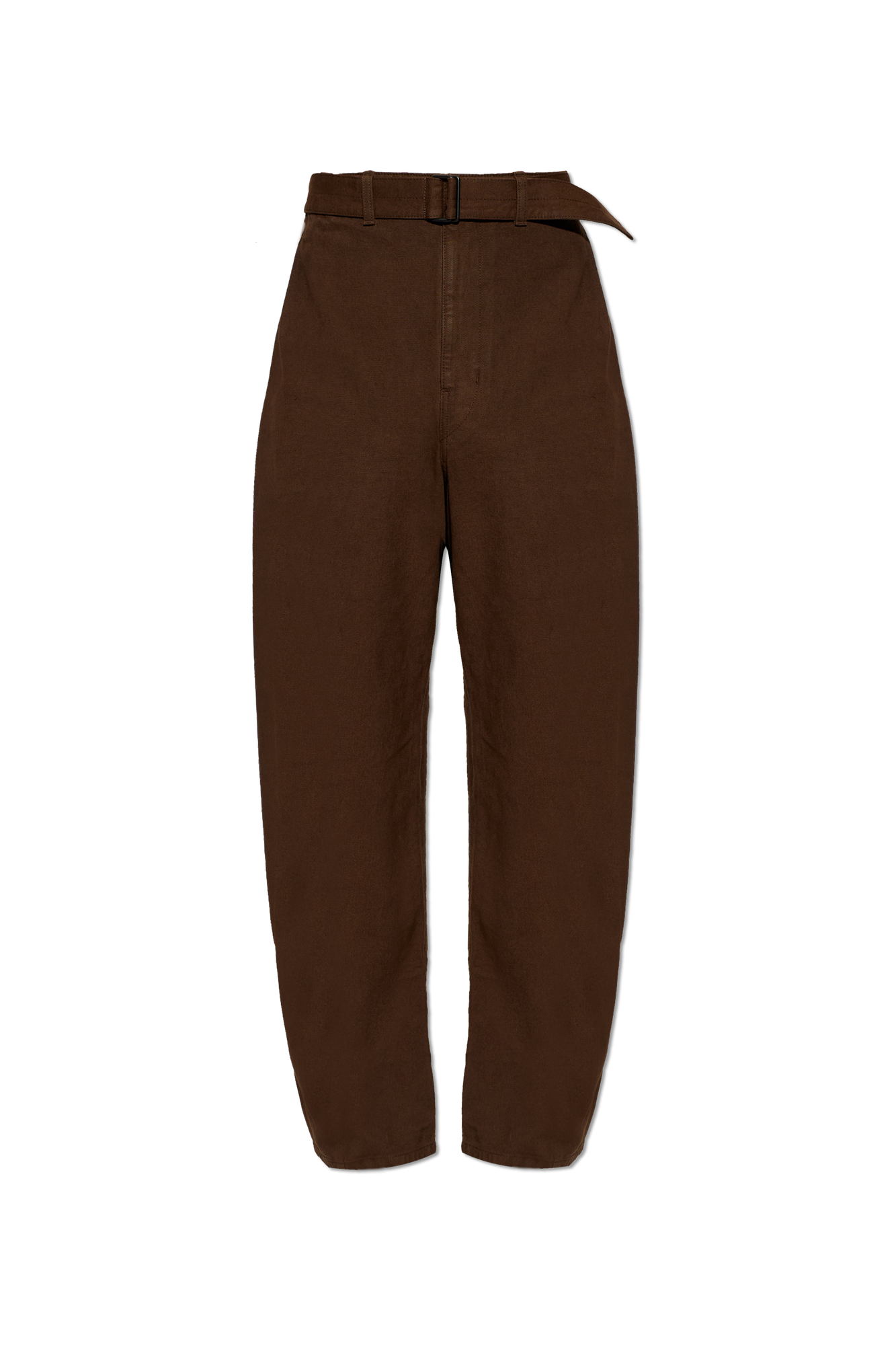 Lemaire Jeansy Z Paskiem, Unisex, Brązowy