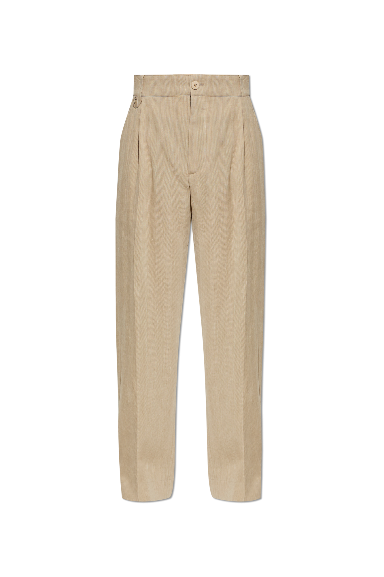 Jacquemus Spodnie `Croisire`, Mężczyźni, Beżowy