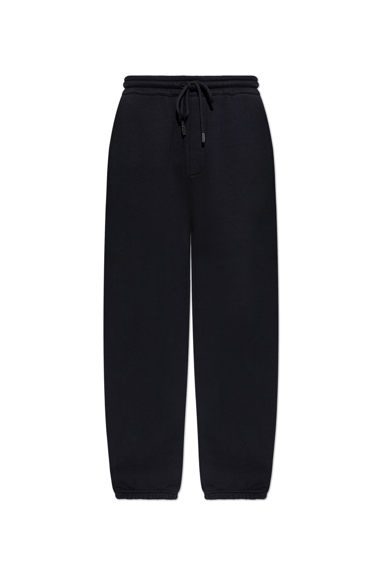 Jacquemus Spodnie Dresowe Z Naszywką, Mężczyźni, Czarny