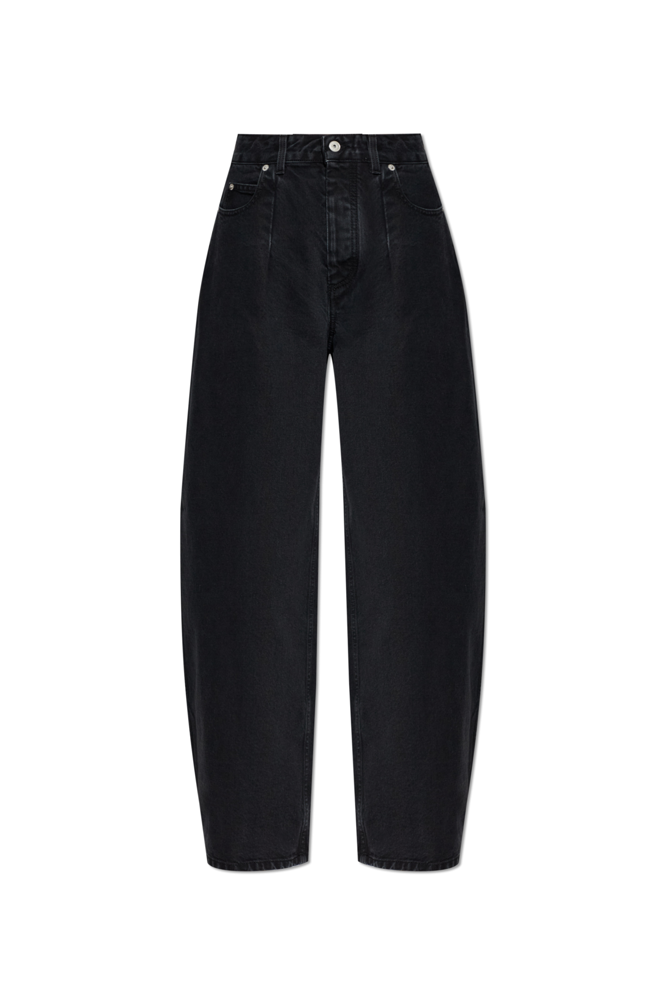 Jacquemus Jeansy ‘Ovalo’’, Kobiety, Czarny