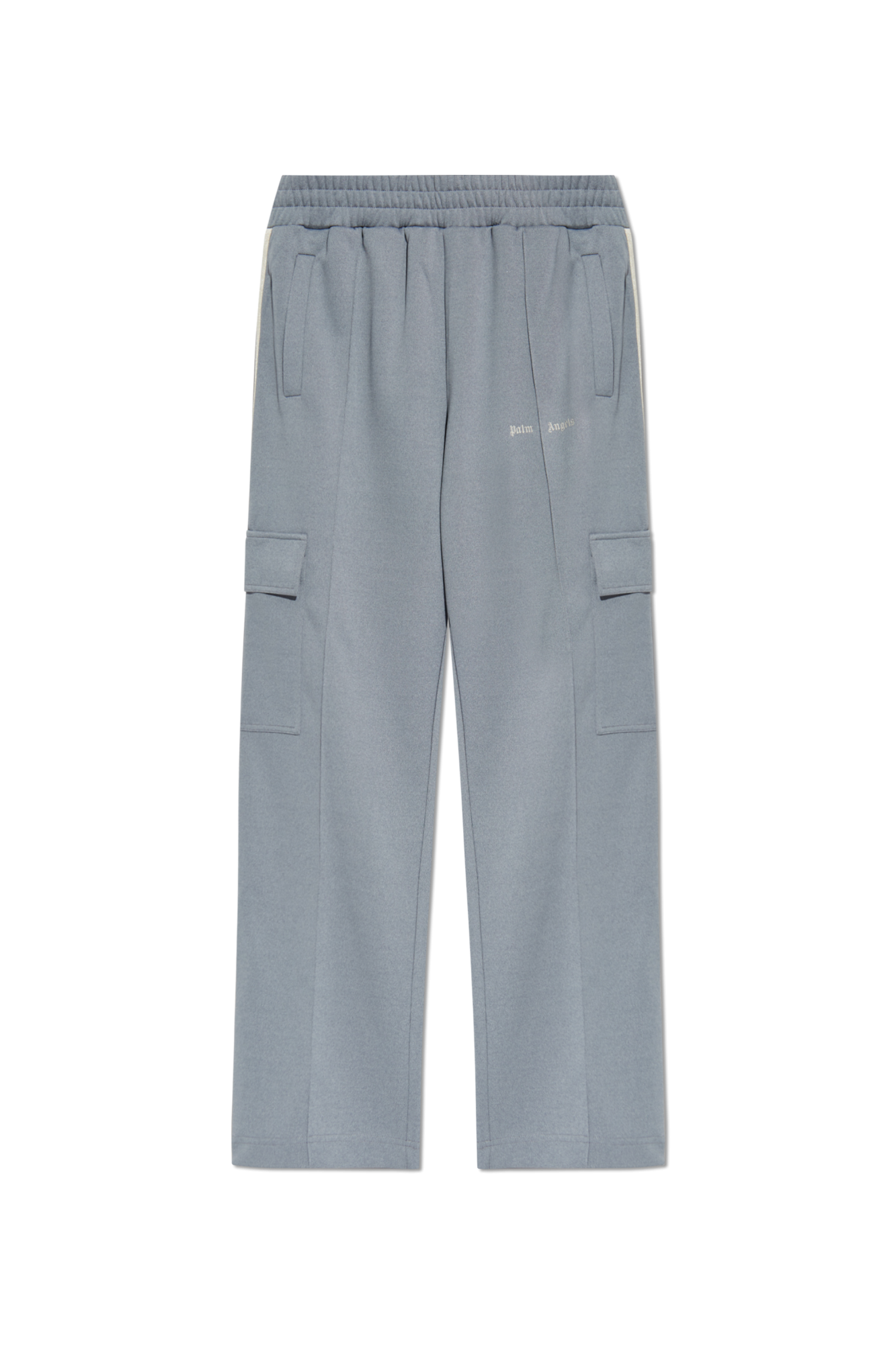 Palm Angels Spodnie Typu `cargo`, Mężczyźni, Szary