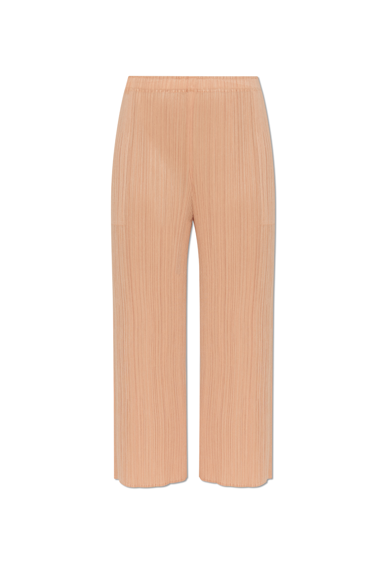 Pleats Please Issey Miyake Plisowane Spodnie, Kobiety, Pomarańczowy