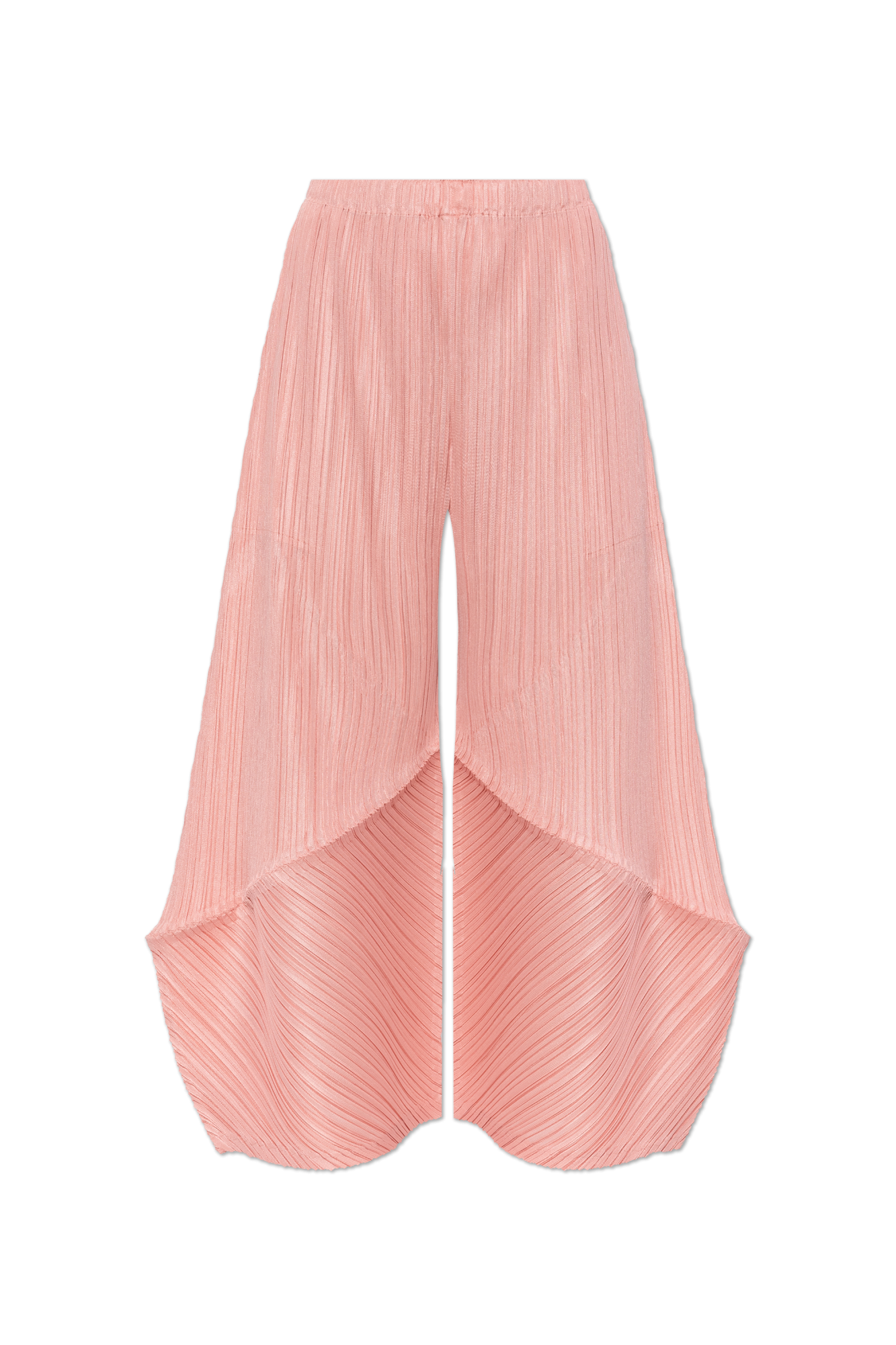 Pleats Please Issey Miyake Plisowane Spodnie, Kobiety, Różowy