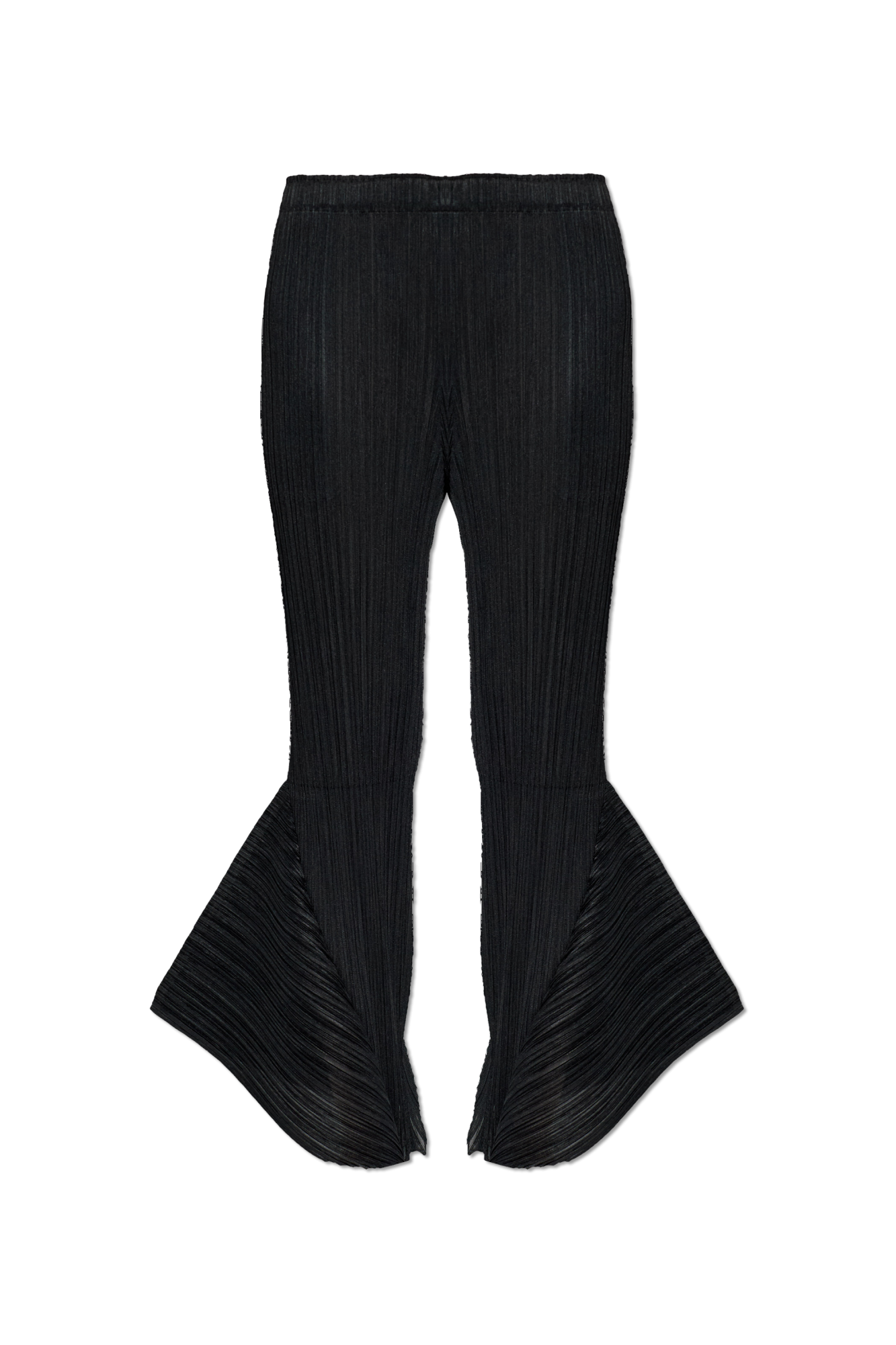 Pleats Please Issey Miyake Plisowane Spodnie, Kobiety, Czarny