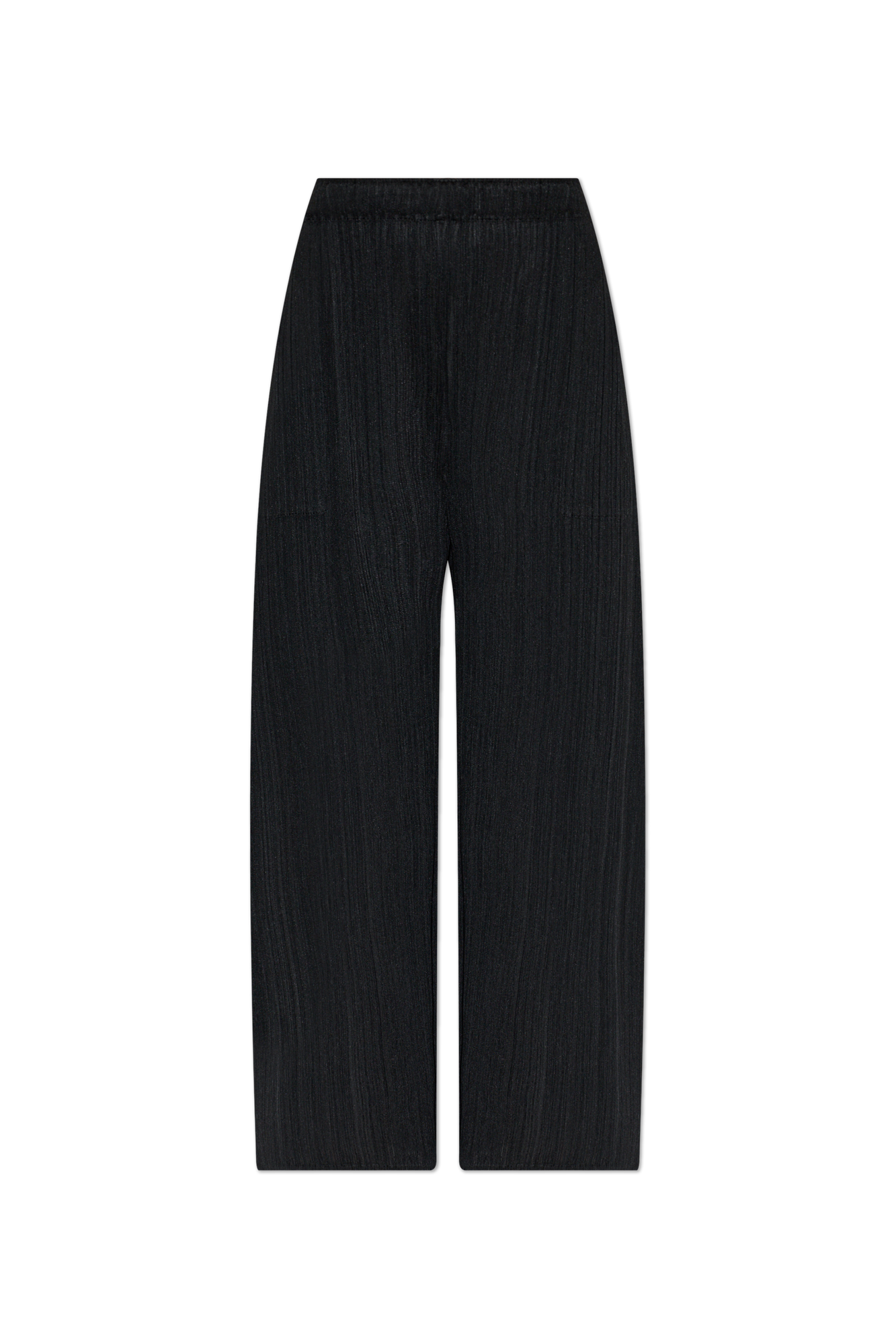 Pleats Please Issey Miyake Plisowane Spodnie, Kobiety, Czarny