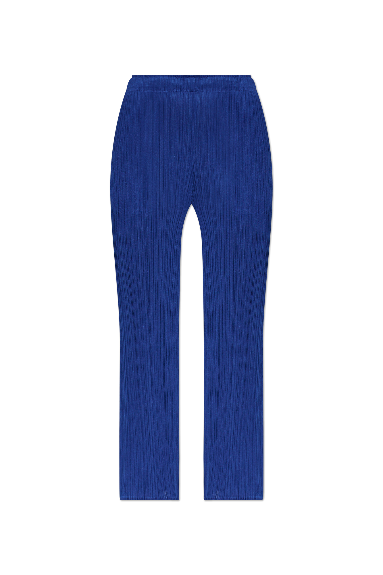 Pleats Please Issey Miyake Plisowane Spodnie, Kobiety, Niebieski