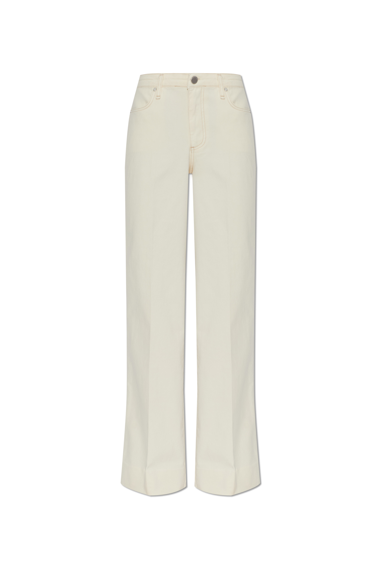 Rag & Bone Jeansy Z Rozszerzanymi Nogawkami, Kobiety, Kremowy