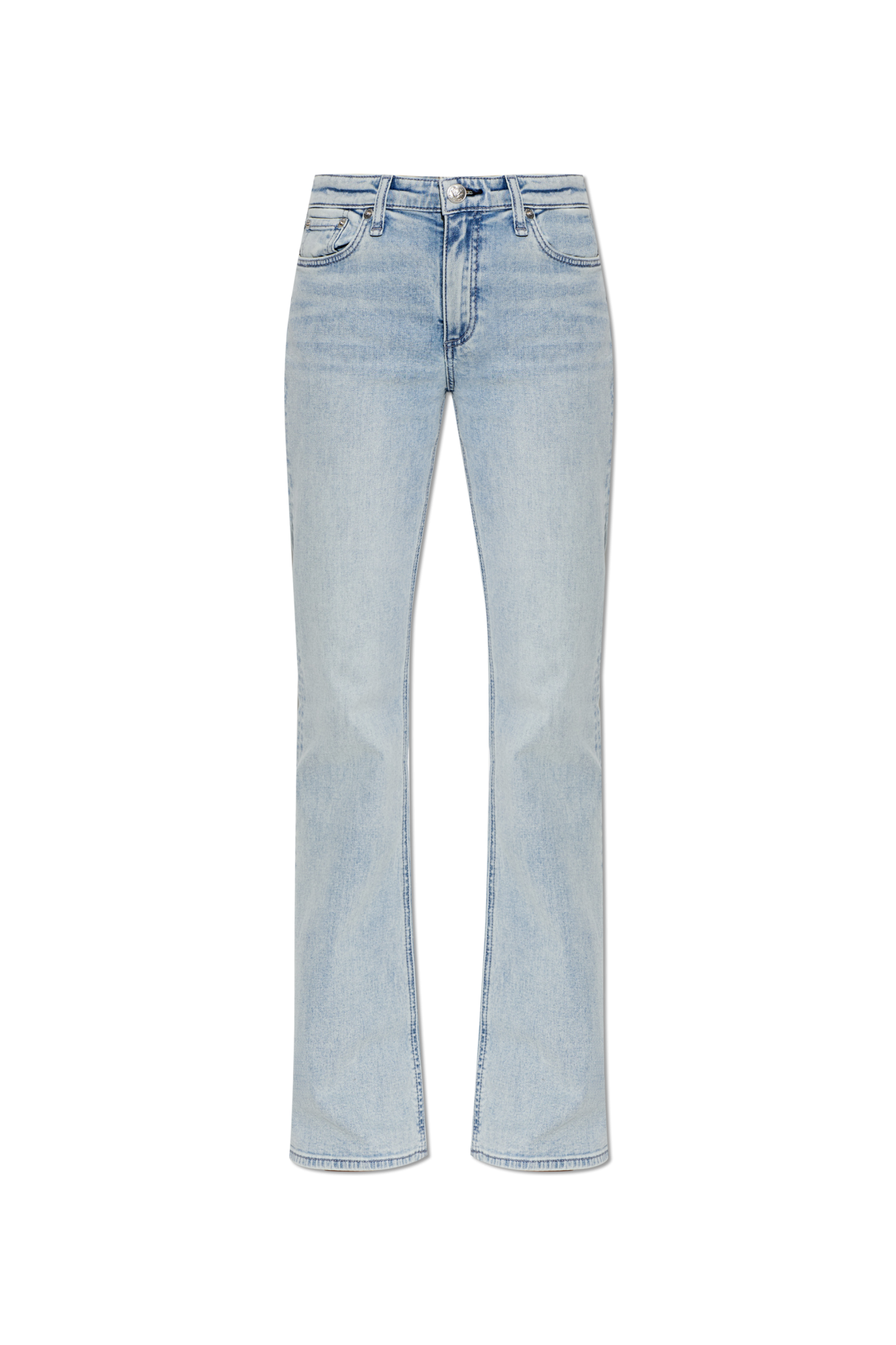 Rag & Bone Jeansy Z Rozszerzanymi Nogawkami, Kobiety, Niebieski