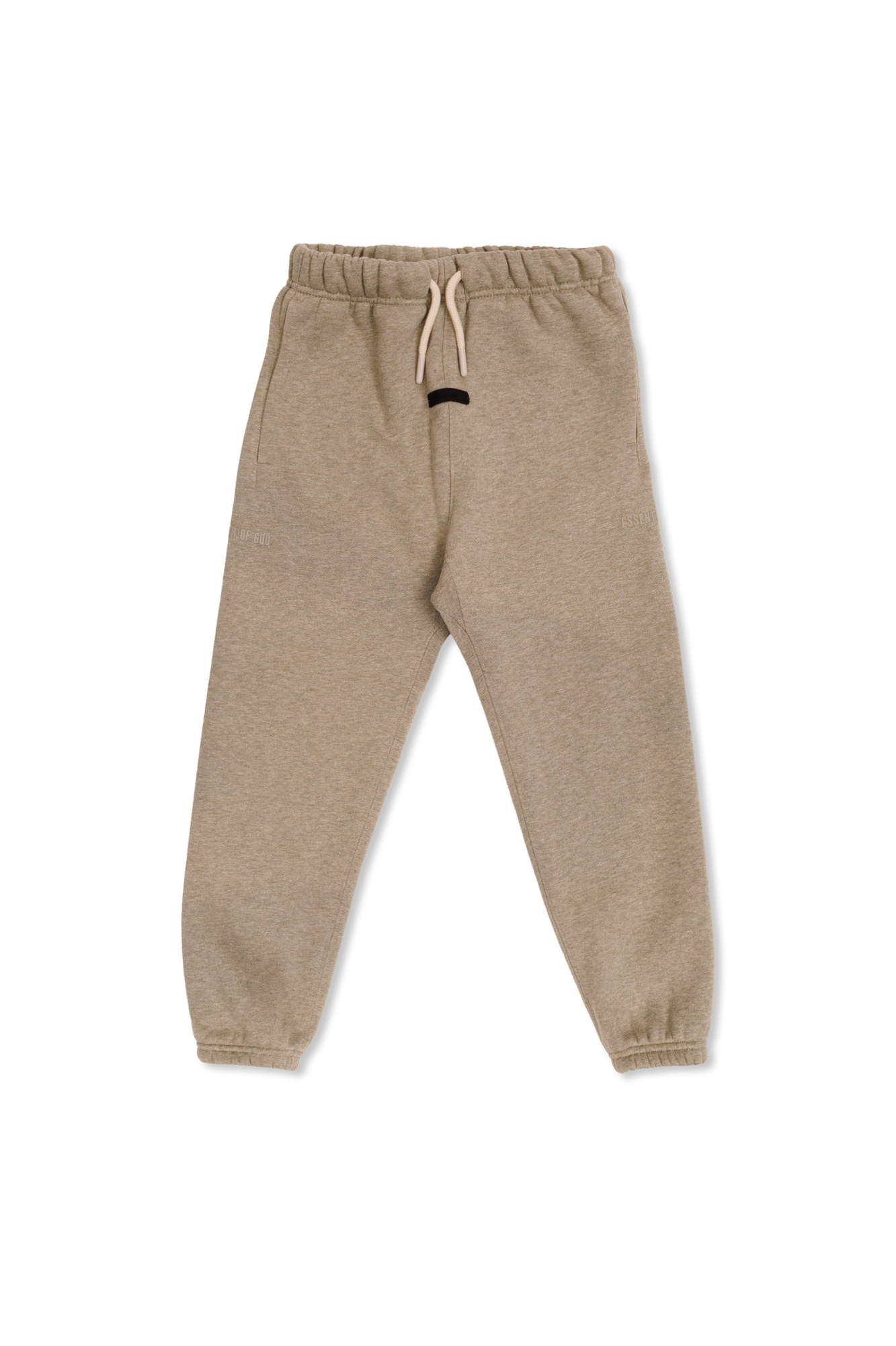 Fear Of God Essentials Kids Dresowe Spodnie O Prostym Kroju, Unisex, Beżowy