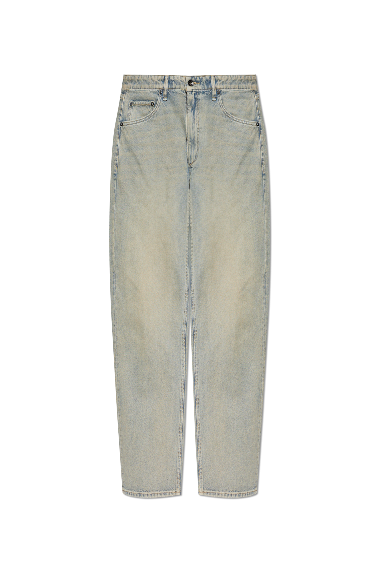 Rag & Bone Jeansy Typu `straight`, Mężczyźni, Niebieski