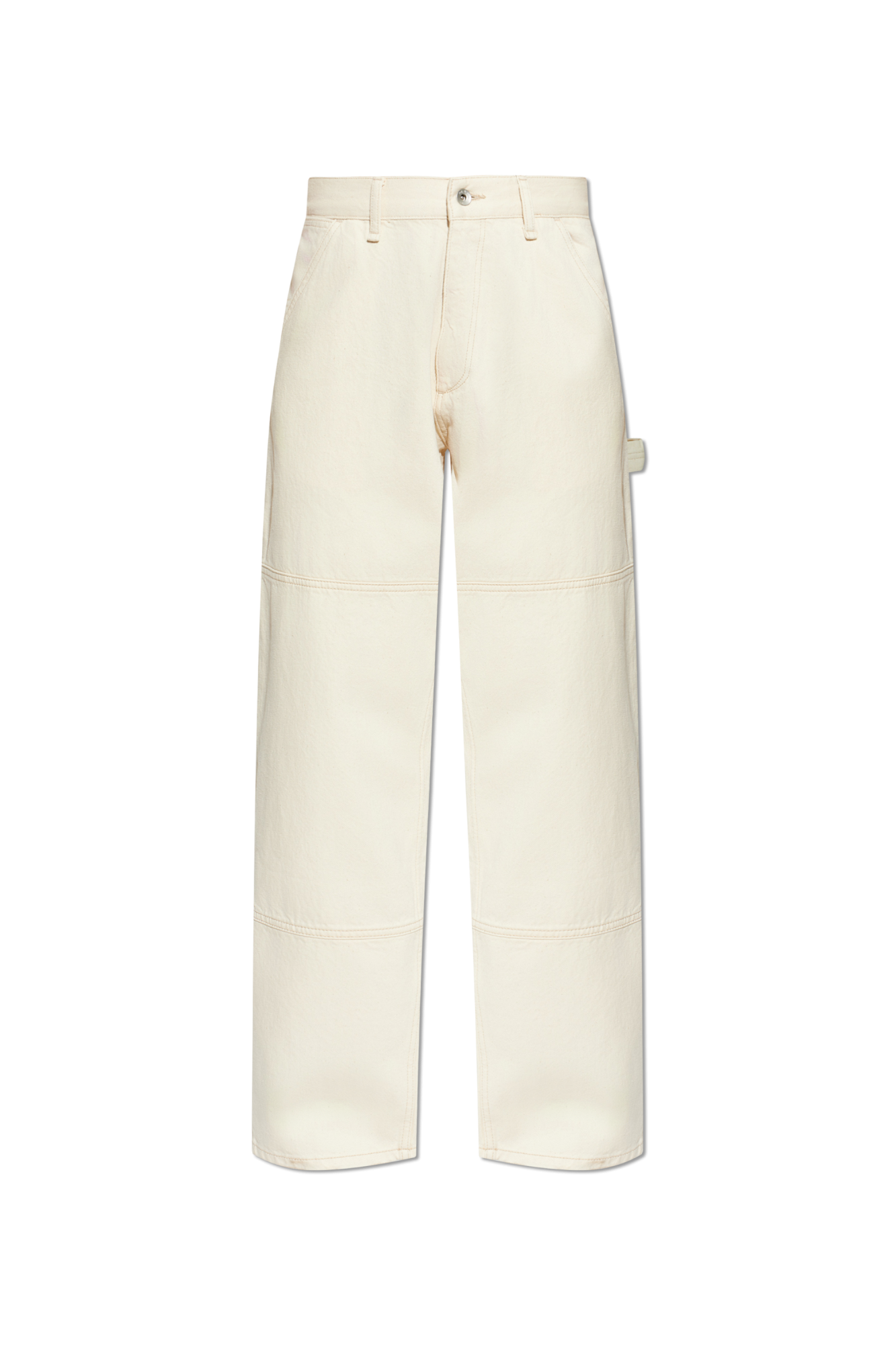 Rag & Bone Jeansy O Prostym Kroju, Mężczyźni, Kremowy