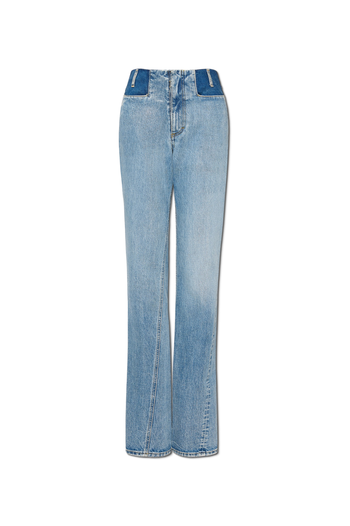 Maison Margiela Jeansy O Prostym Kroju, Kobiety, Niebieski