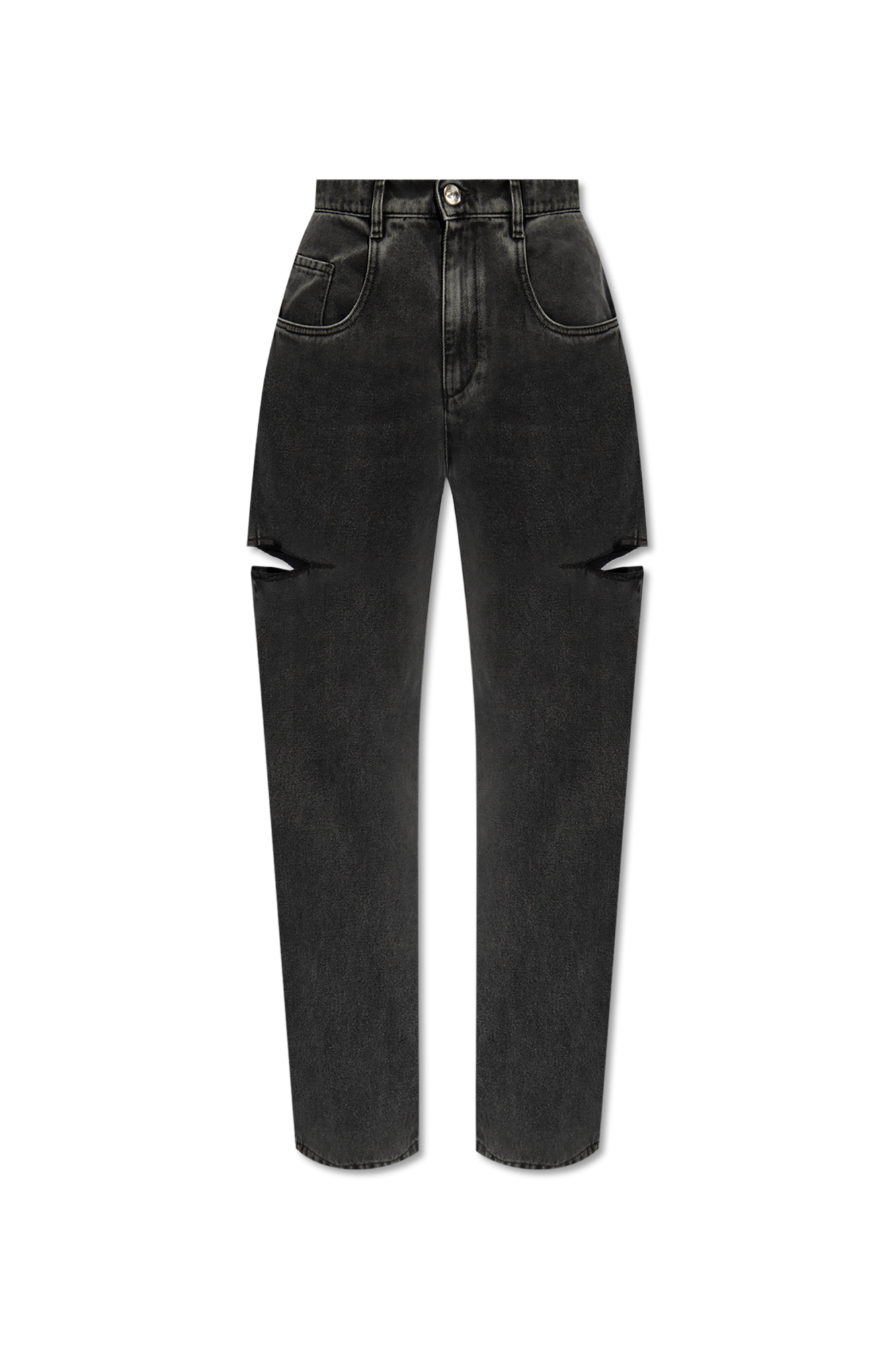 Maison Margiela Jeansy Typu ‘loose’, Kobiety, Szary