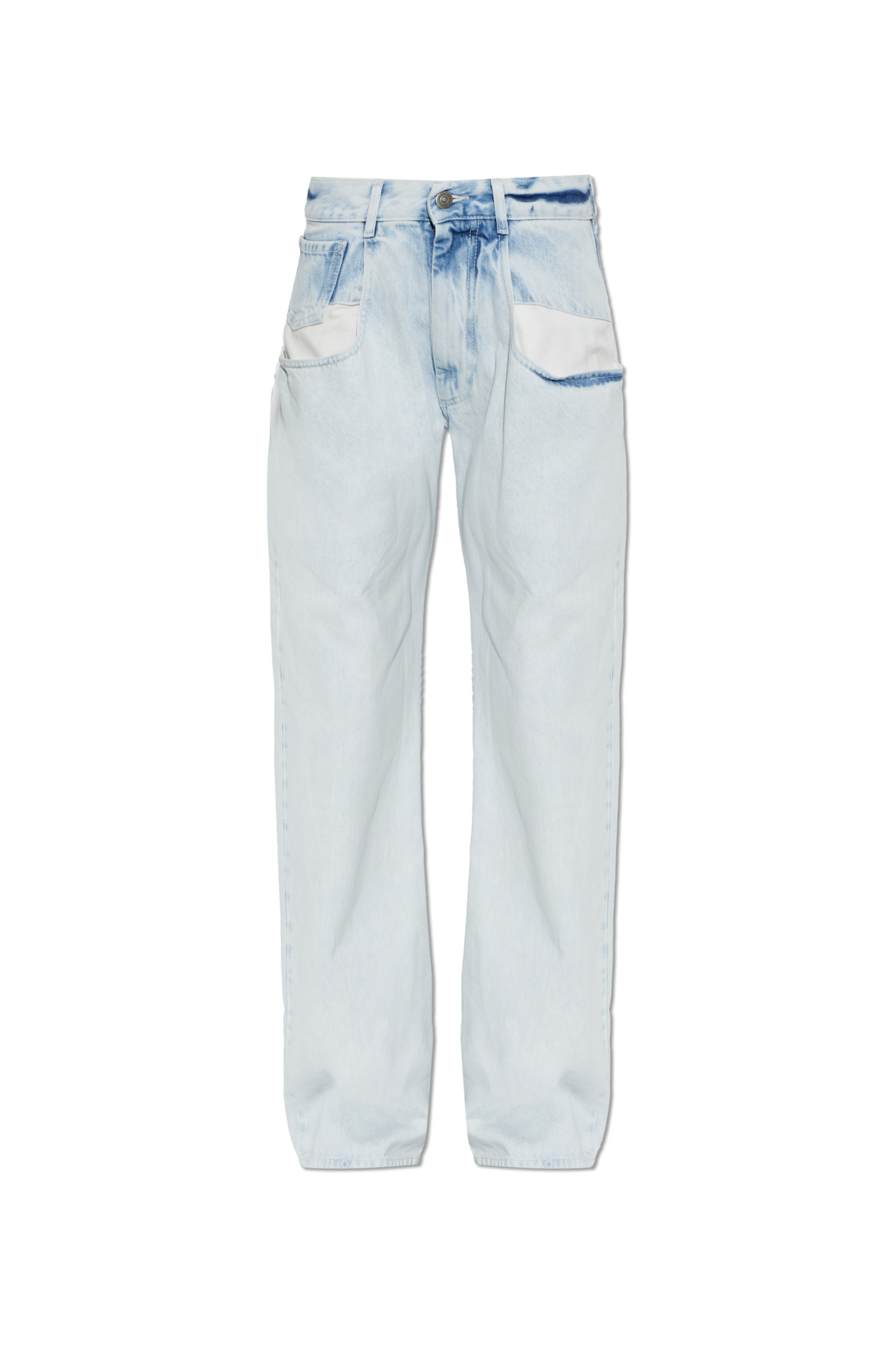 Maison Margiela Jeansy O Prostym Kroju, Kobiety, Jasnoniebieski