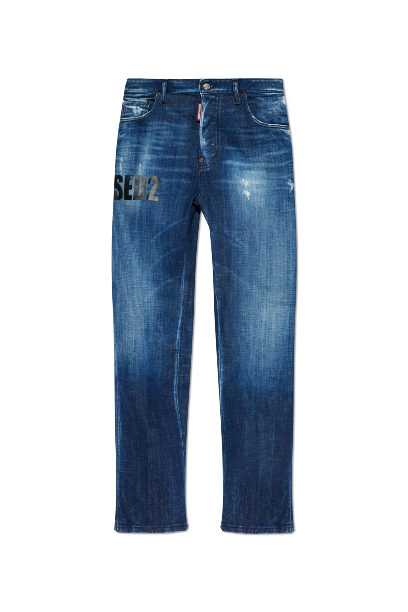 Dsquared2 Jeansy `642`, Mężczyźni, Granatowy