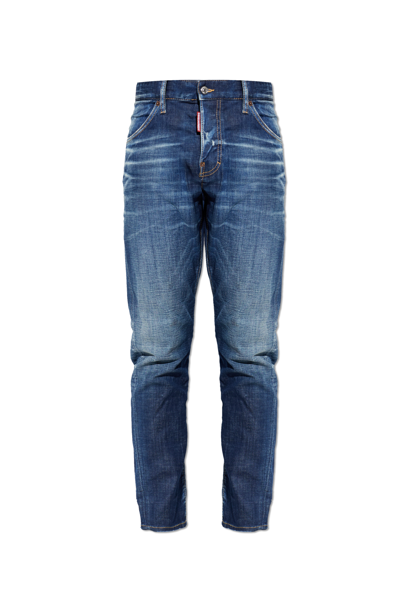 Dsquared2 Jeansy `Slim Twst`, Mężczyźni, Granatowy