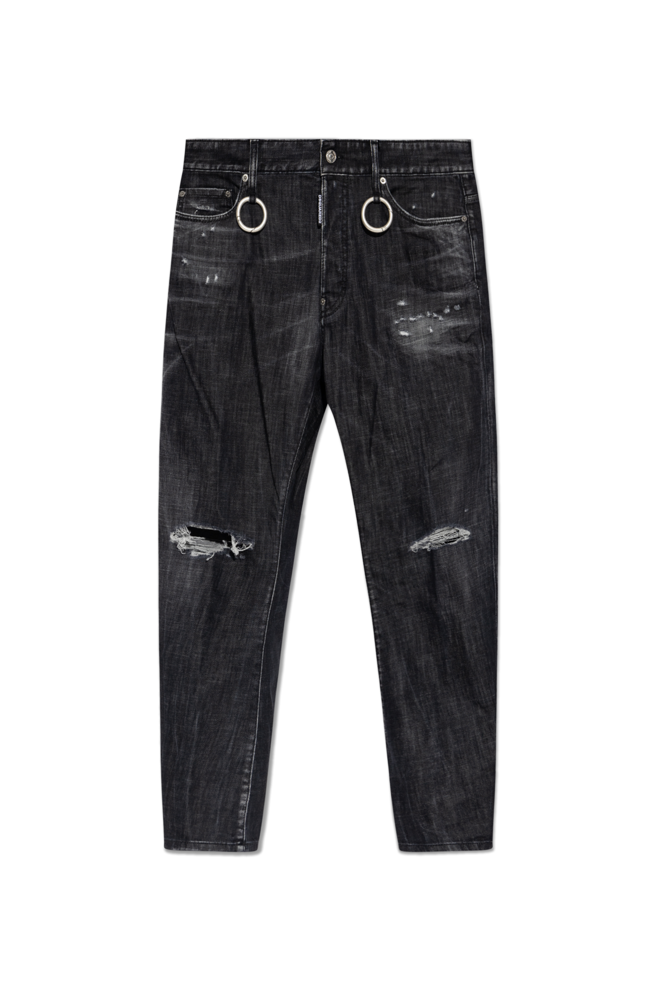 Dsquared2 Jeannsy ‘Bro’, Mężczyźni, Czarny