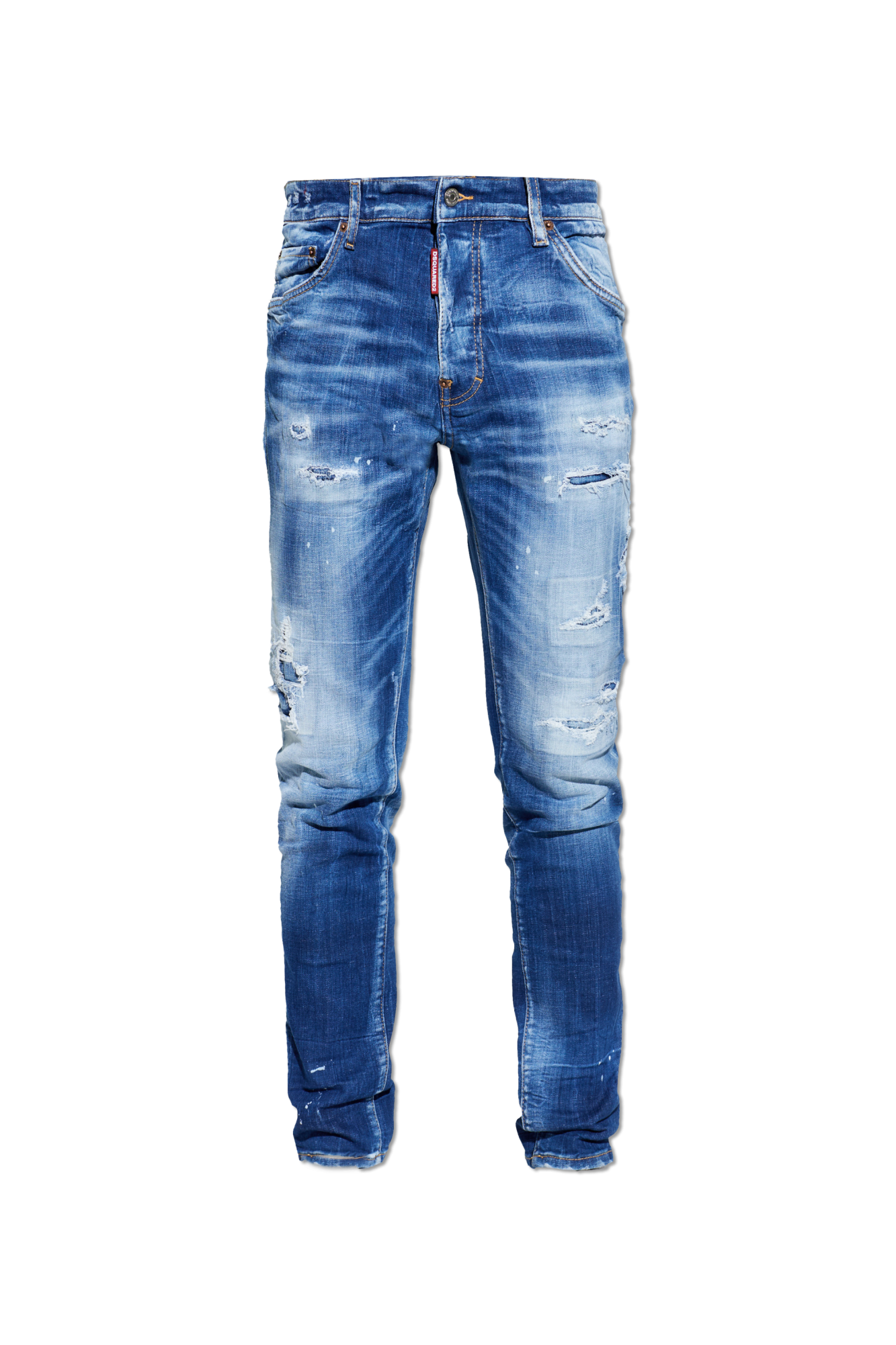 Dsquared2 Jeansy `Teddy’, Mężczyźni, Niebieski