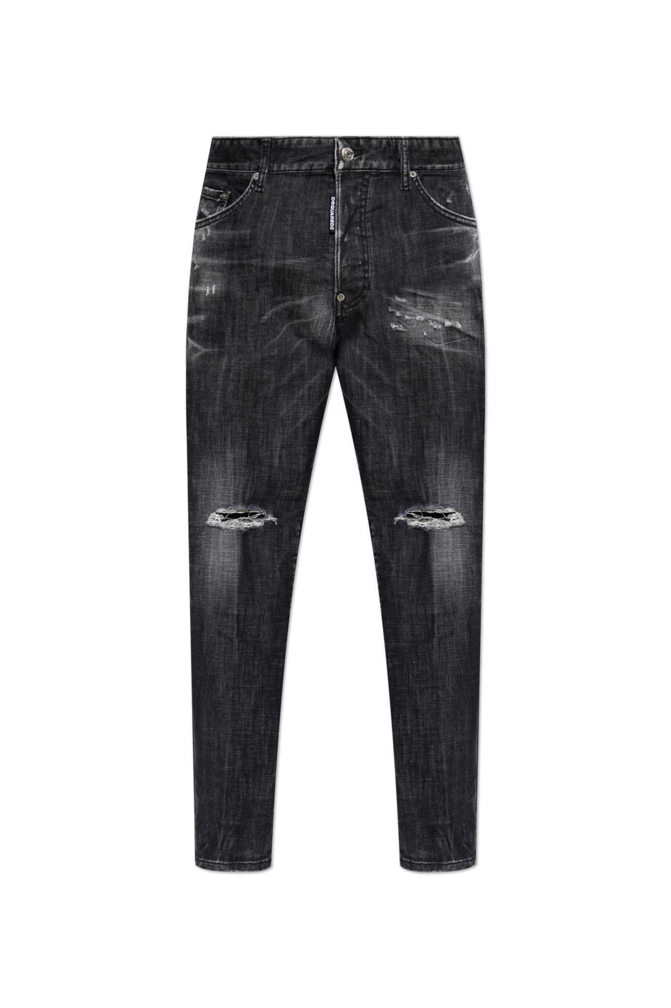 Dsquared2 Jeansy ‘Skater’, Mężczyźni, Czarny