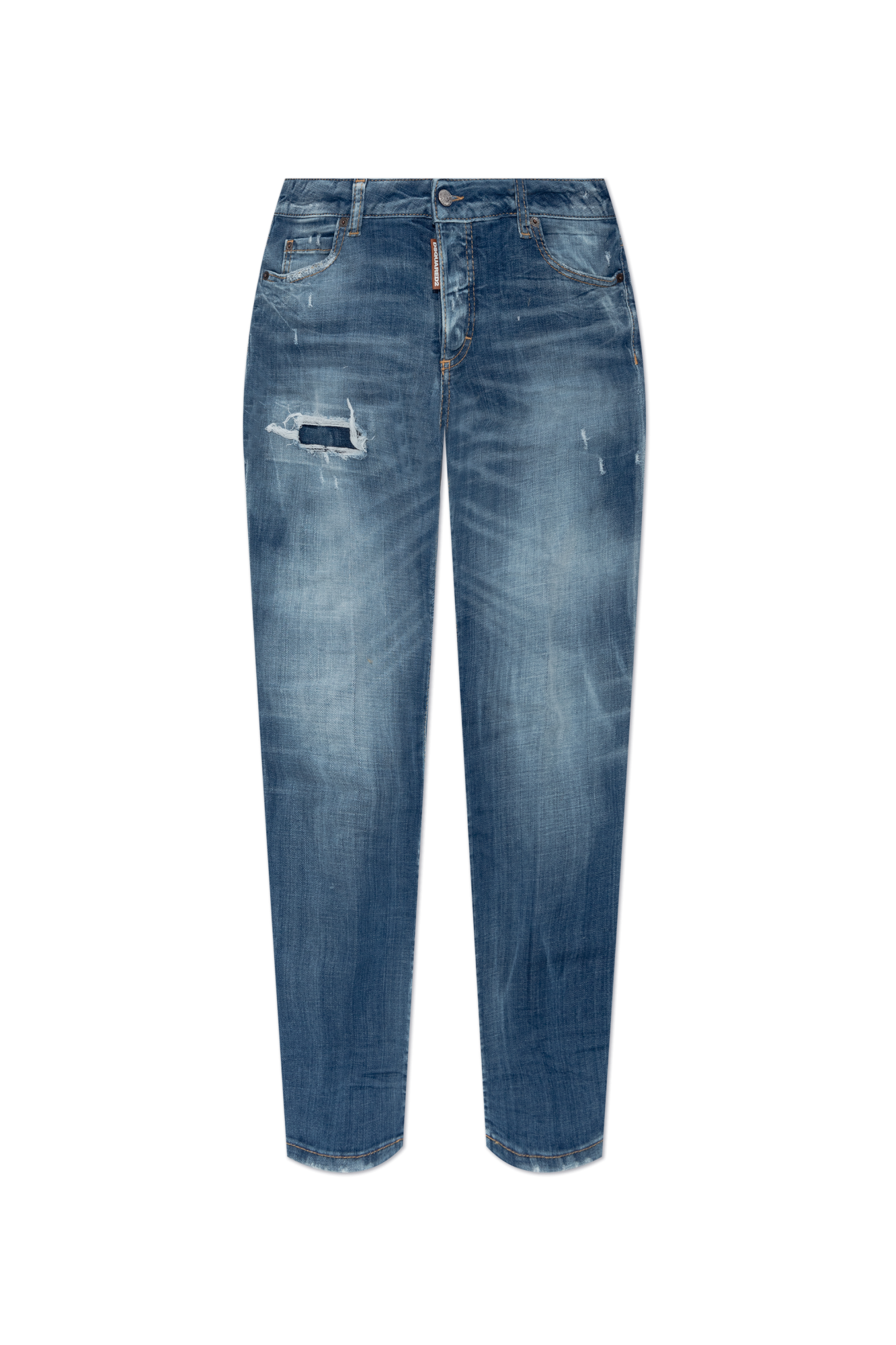 Dsquared2 Jeansy `Medium Waist Jennifer`, Kobiety, Niebieski