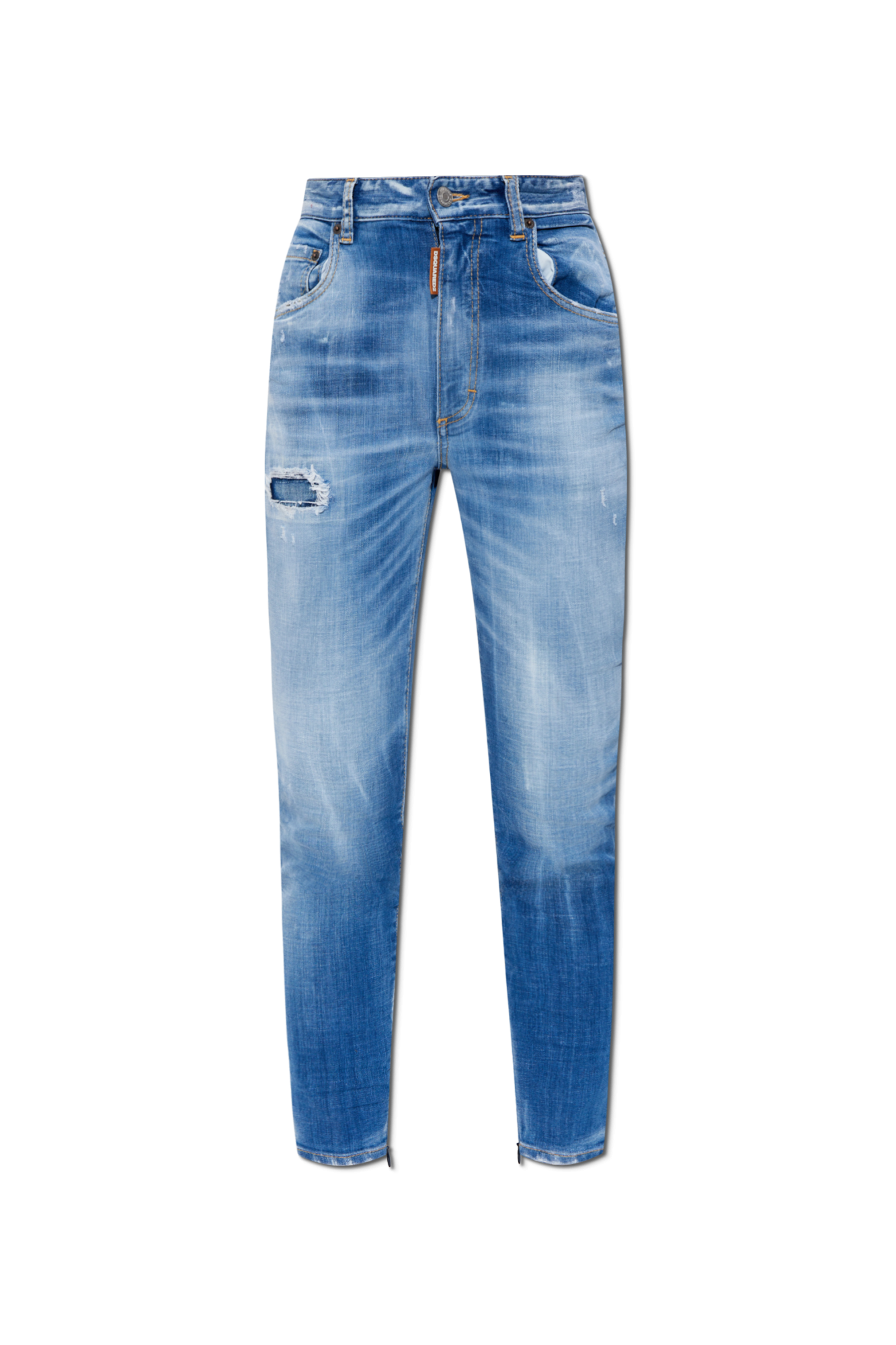 Dsquared2 Jeansy `High Waits Twiggy Jean`, Kobiety, Niebieski