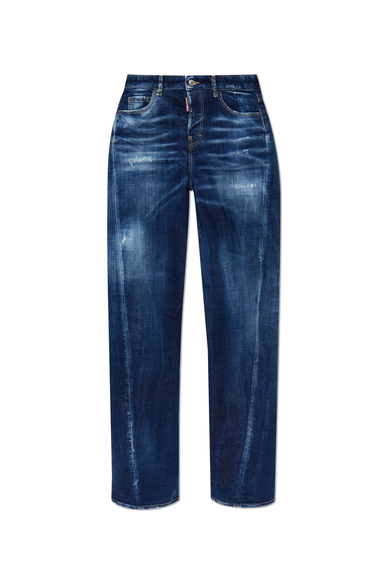 Dsquared2 Jeansy `D2 Twisted`, Kobiety, Granatowy