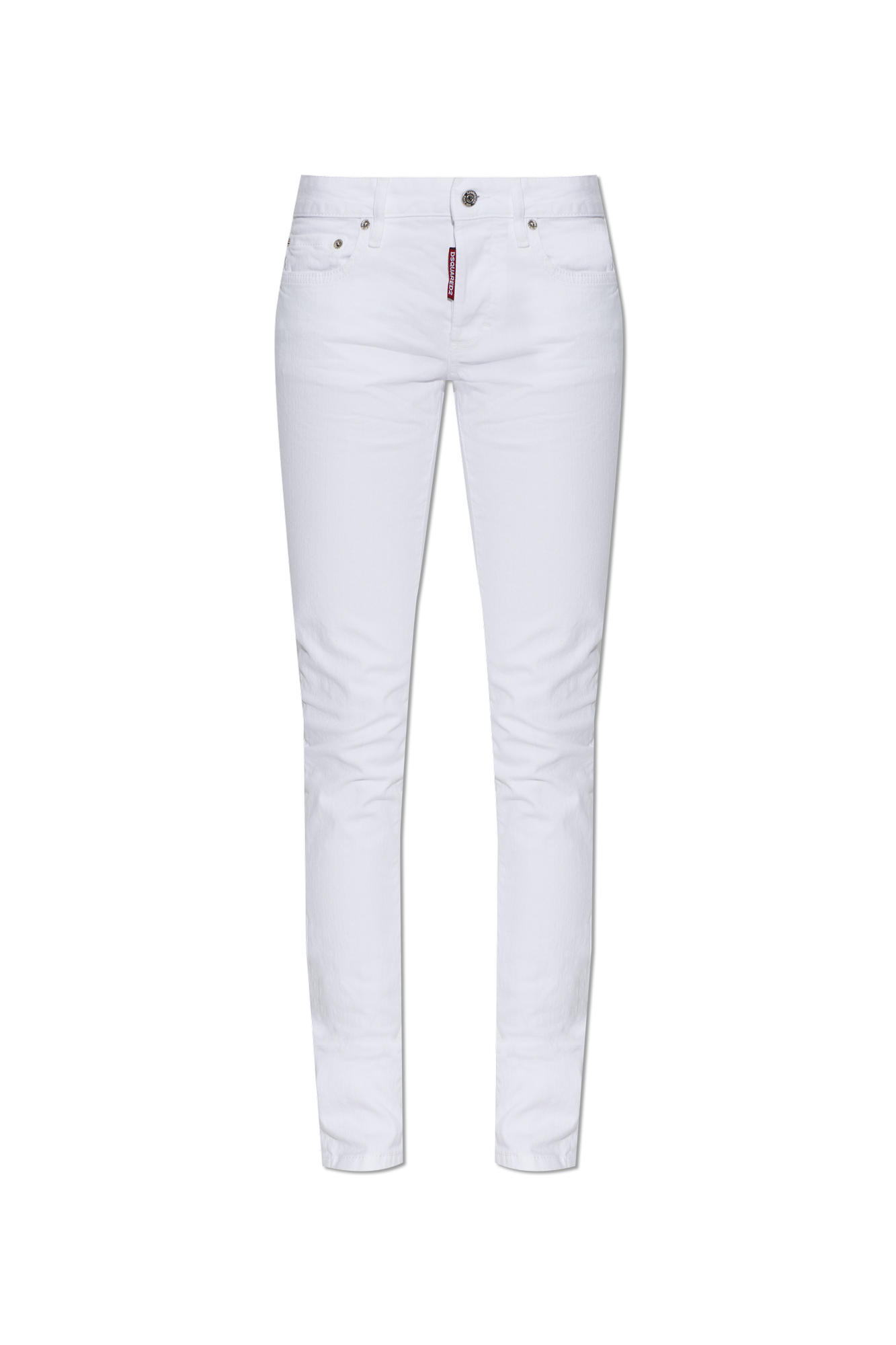Dsquared2 Jeansy ‘Super Skinny’, Kobiety, Biały