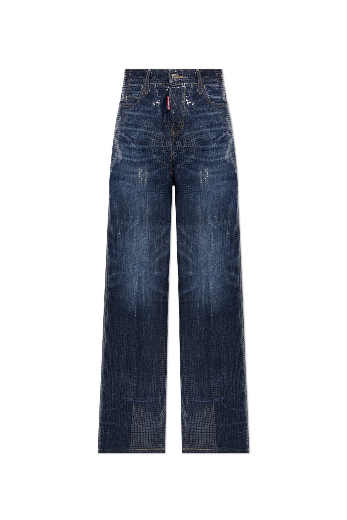Dsquared2 Jeansy ‘Baggy’, Kobiety, Granatowy