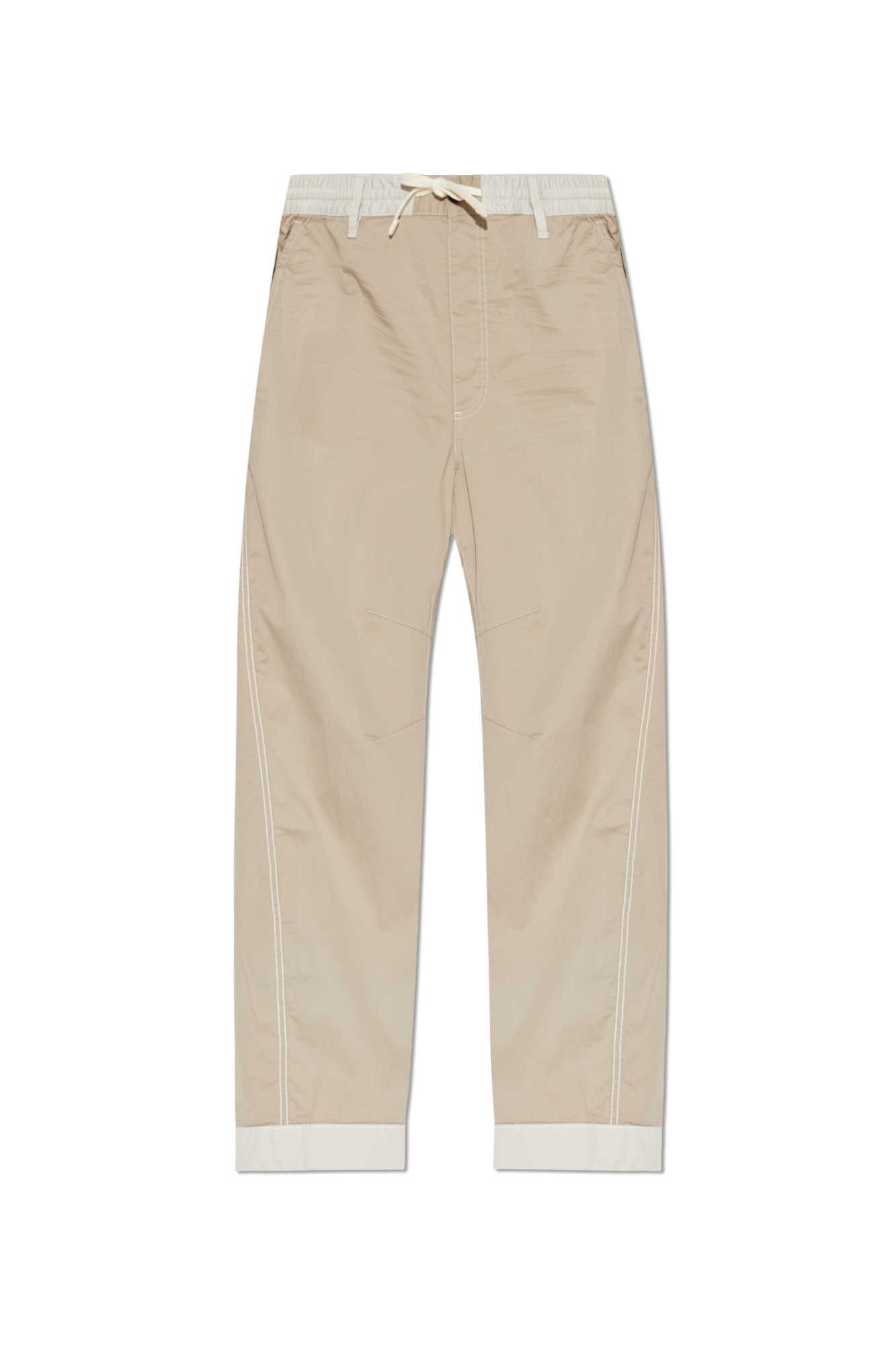 Dsquared2 Spodnie Z Logo, Mężczyźni, Beżowy