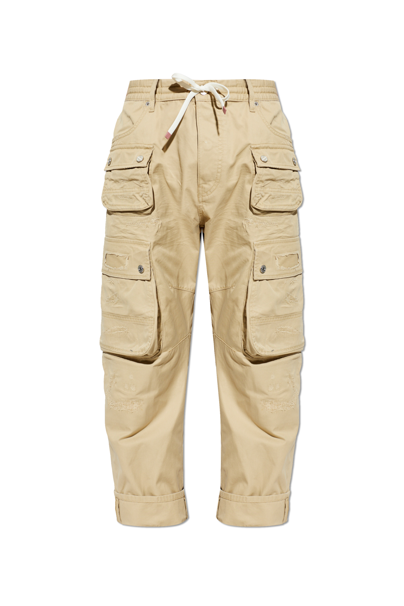 Dsquared2 Spodnie Typu `cargo`, Mężczyźni, Beżowy