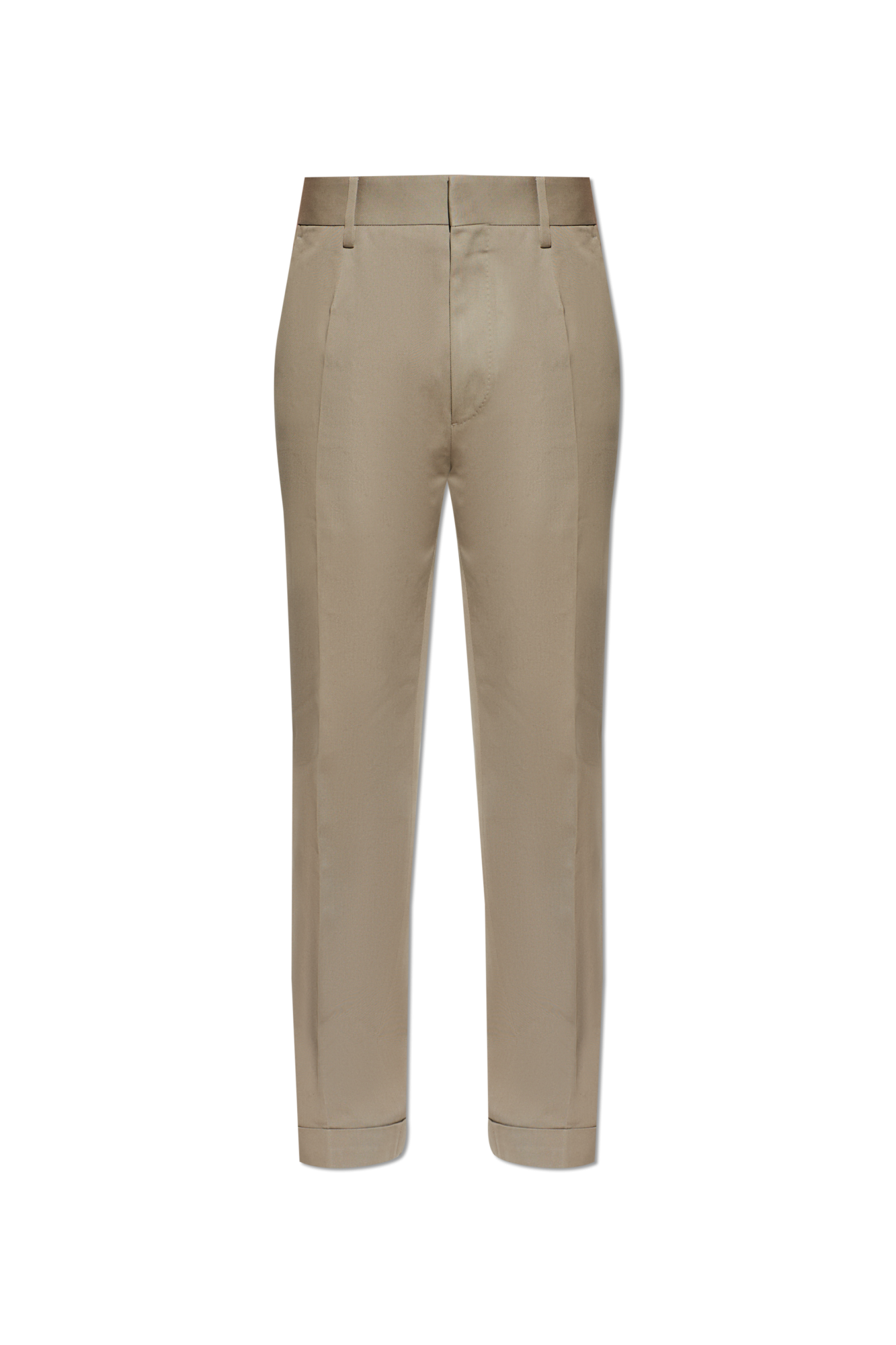 Dsquared2 Spodnie Z Logo, Mężczyźni, Beżowy
