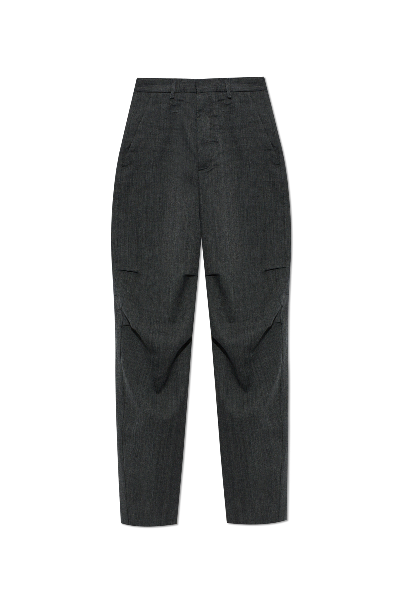 Dsquared2 Spodnie W Kant, Mężczyźni, Szary