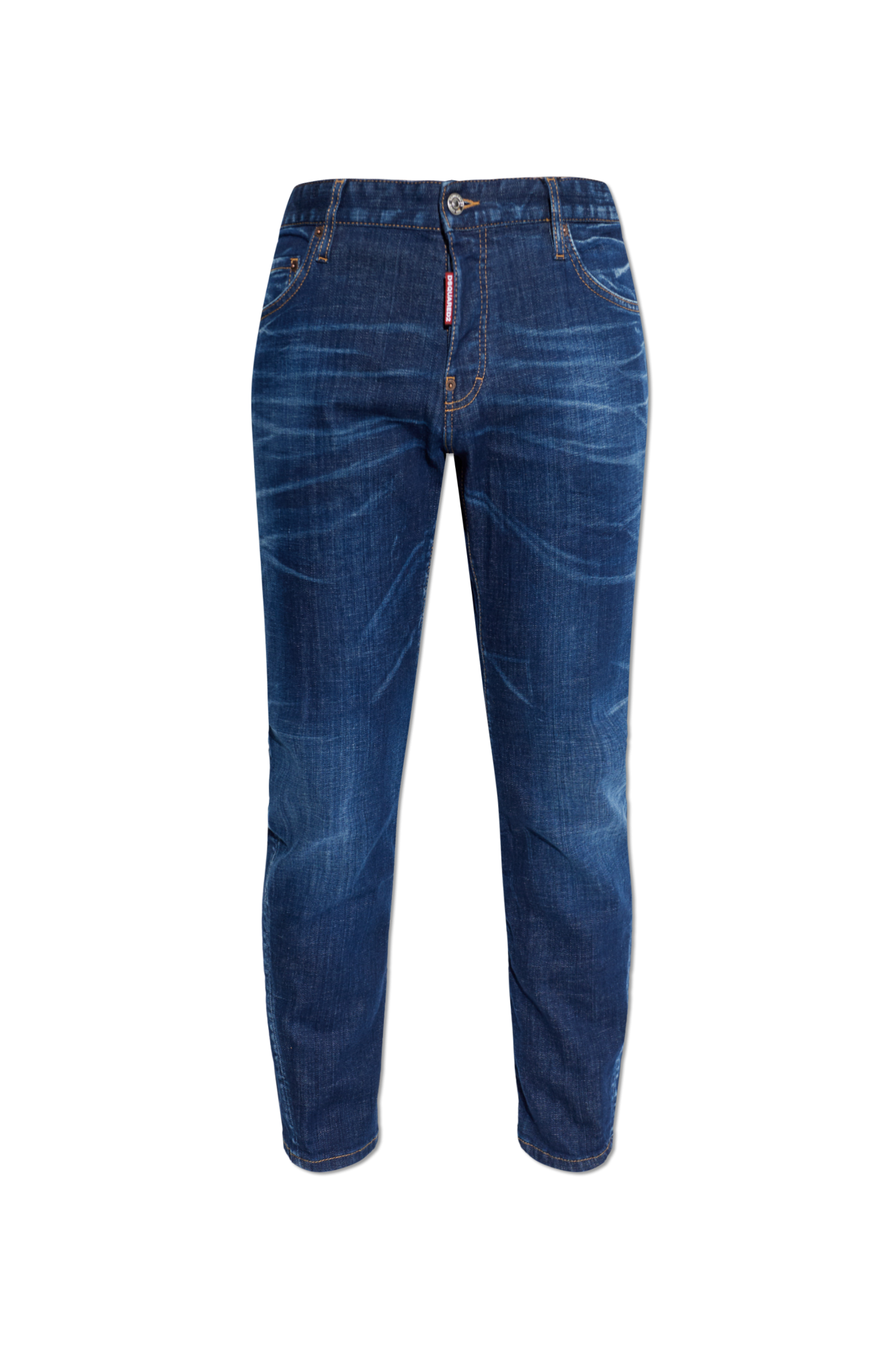 Dsquared2 Jeansy `Slim Twst`, Mężczyźni, Granatowy