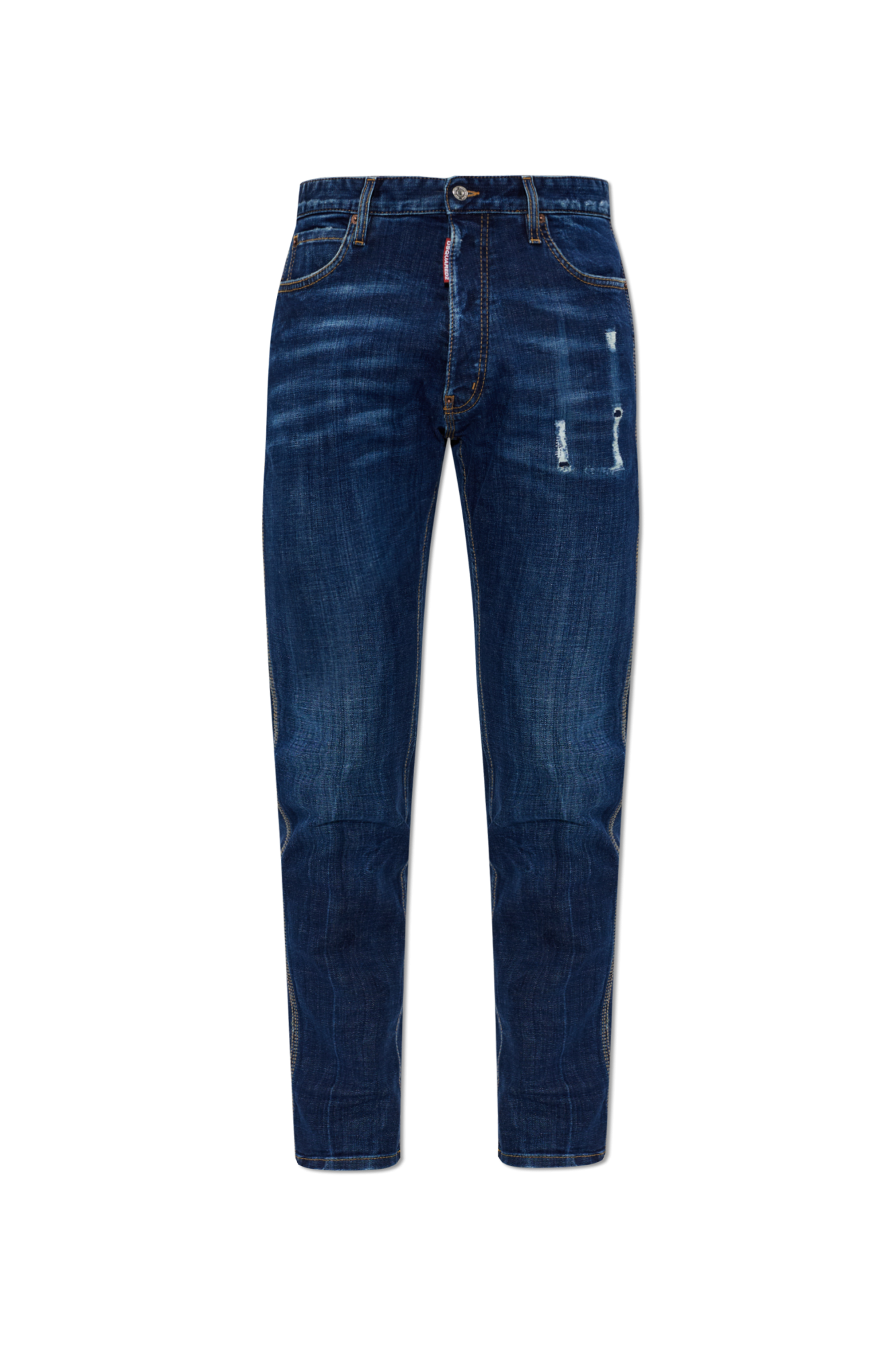 Dsquared2 Jeansy ‘Mini Front Teddy’, Mężczyźni, Granatowy
