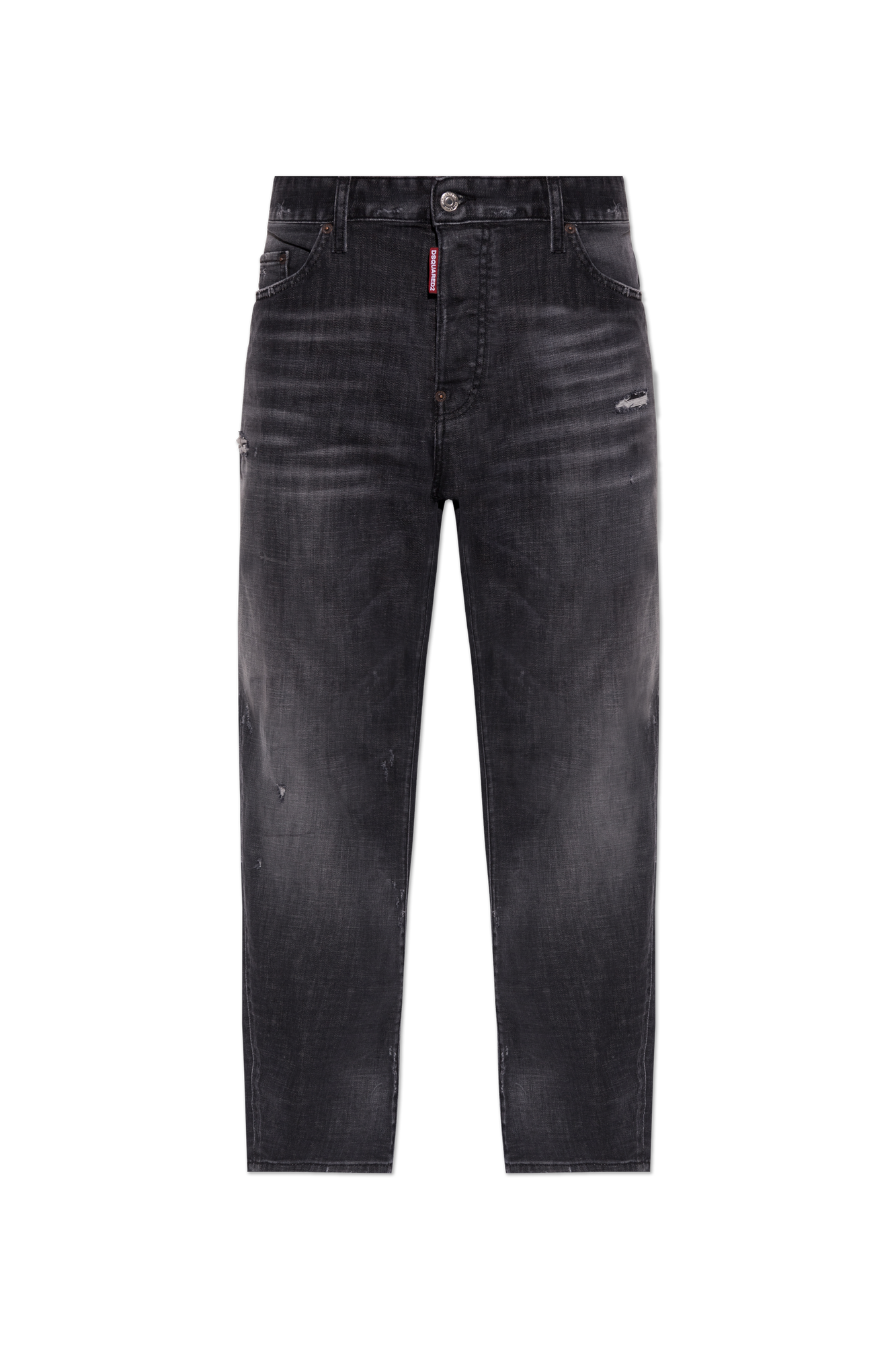 Dsquared2 Jeansy ‘BRD’, Mężczyźni, Czarny