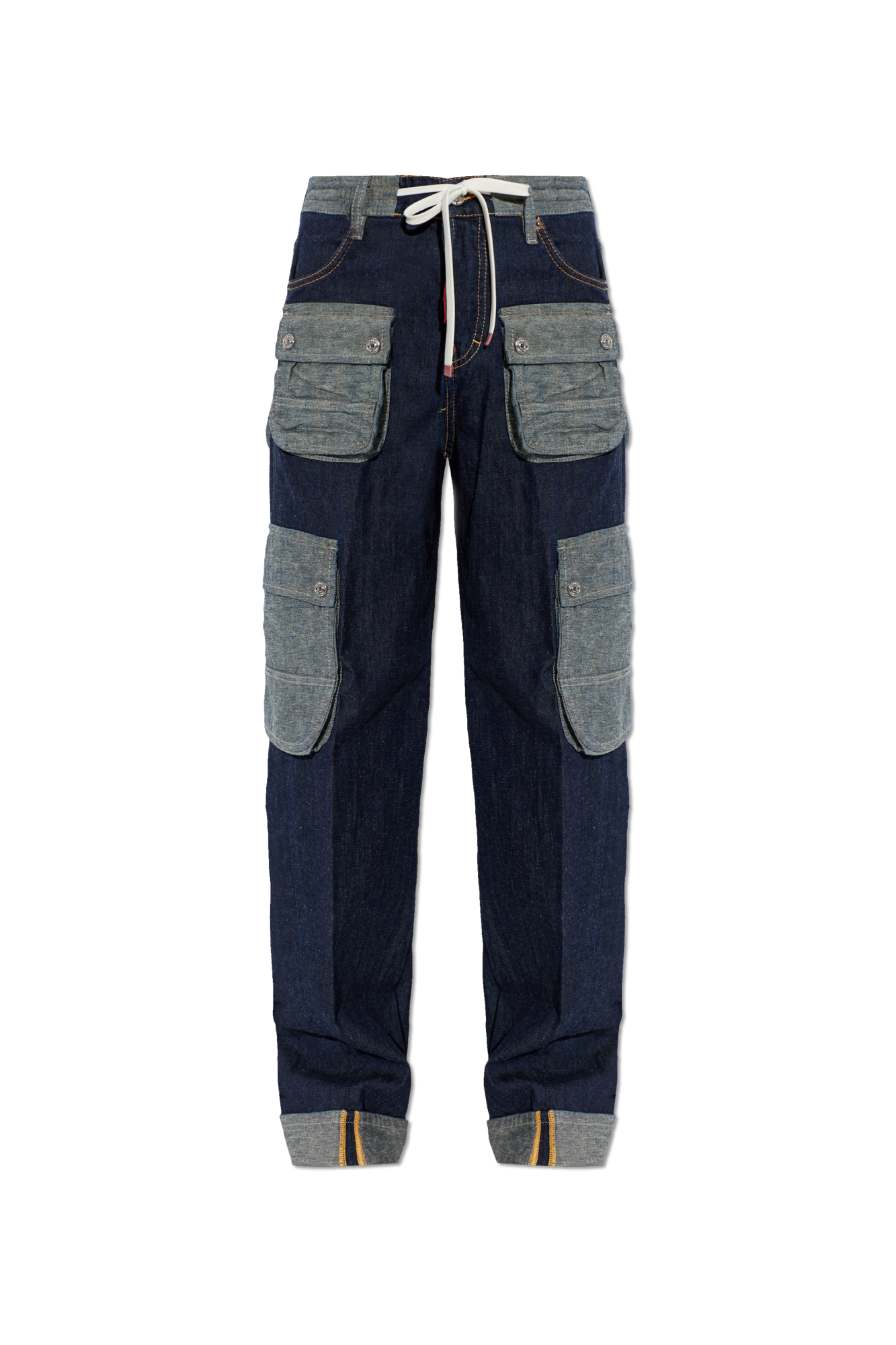 Dsquared2 Jeansy Typu ‘Cargo’, Kobiety, Granatowy