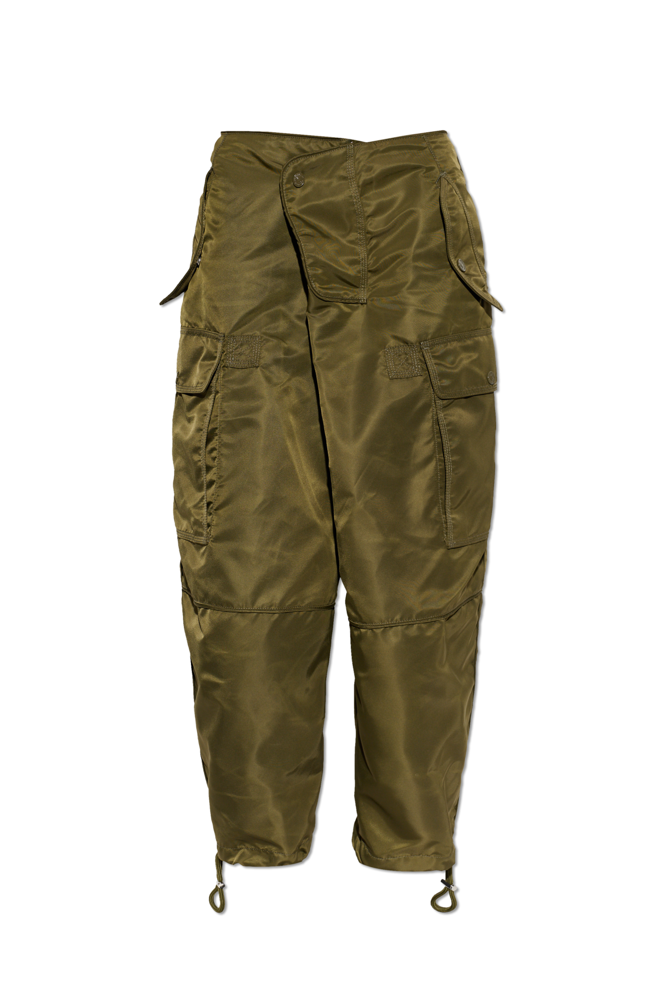 Dsquared2 Szorty Typu `cargo`, Kobiety, Zielony